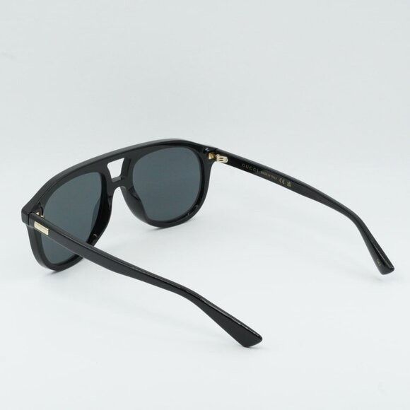Gucci Gucci GG1320S 004 Sunglasses Black Aviator Frame Size ONE SIZE - 10 Thumbnail