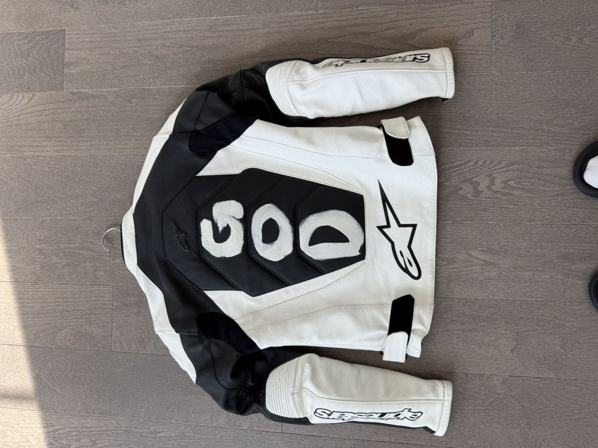 Alpinestars ALPINE STARS WOMEN STELLA GP PLUS LEATHER JACKET OREO BLACK Size US XXS / EU 40 - 2 Thumbnail