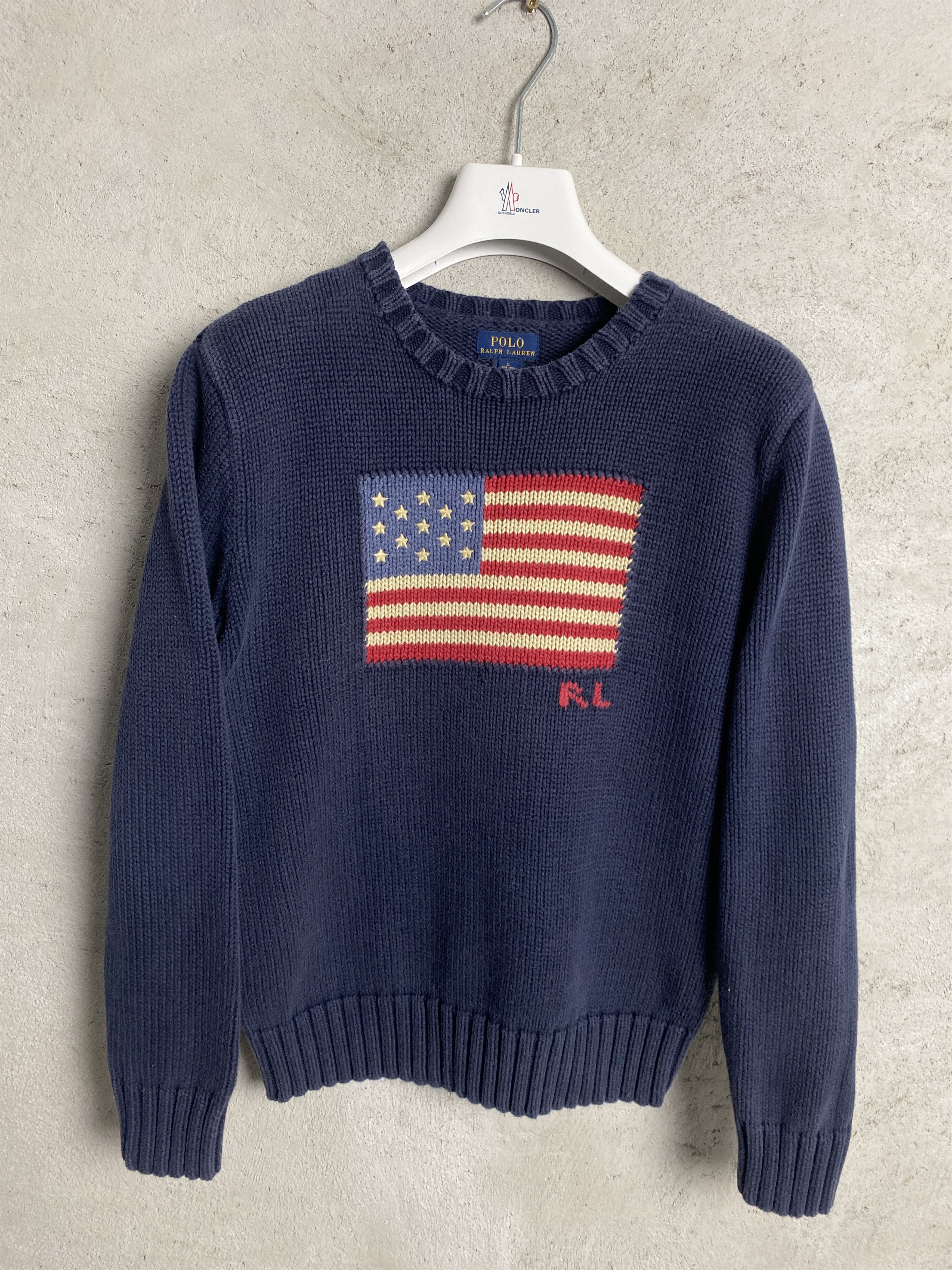 Polo Ralph Lauren Polo Ralph Lauren US Flag sweater knitwear Size XS / US 0-2 / IT 36-38 - 1 Thumbnail