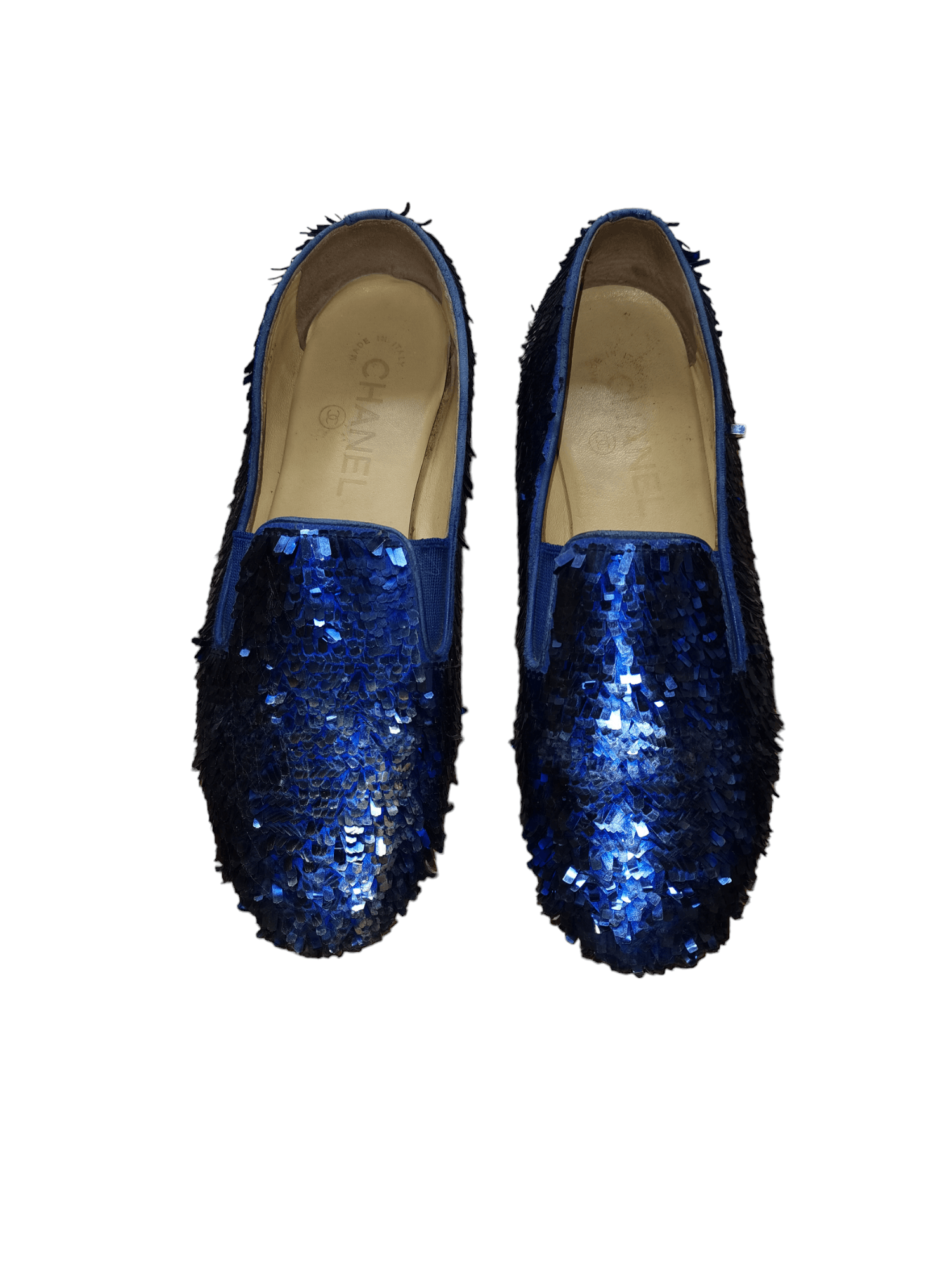 Chanel Chanel sequins flats rare colorway Size US 5.5 / IT 35.5 - 1 Thumbnail