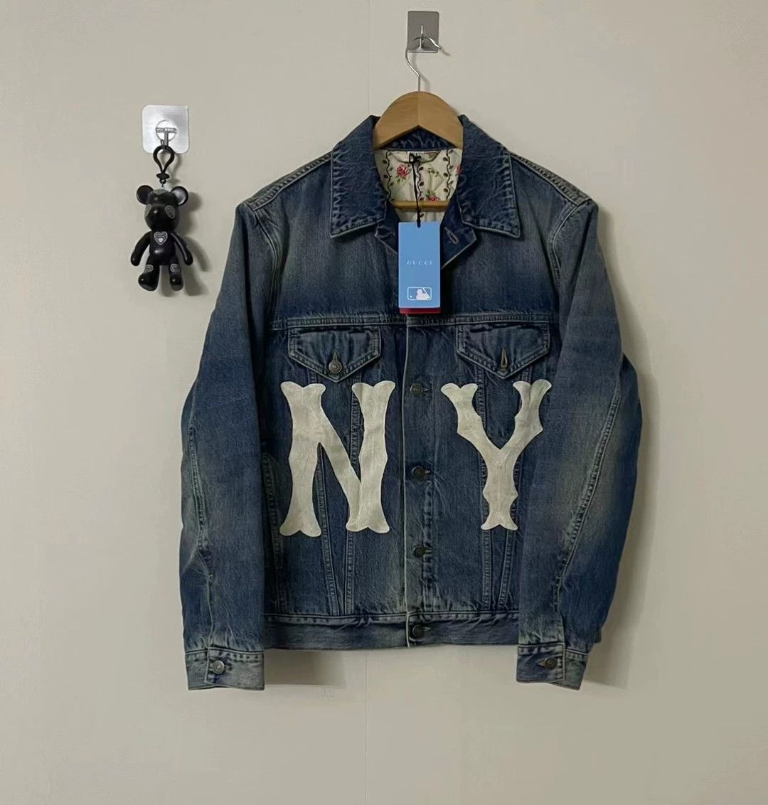 Gucci gucci x ny denim jacket all-star edition Size US M / EU 48-50 / 2 - 1 Thumbnail