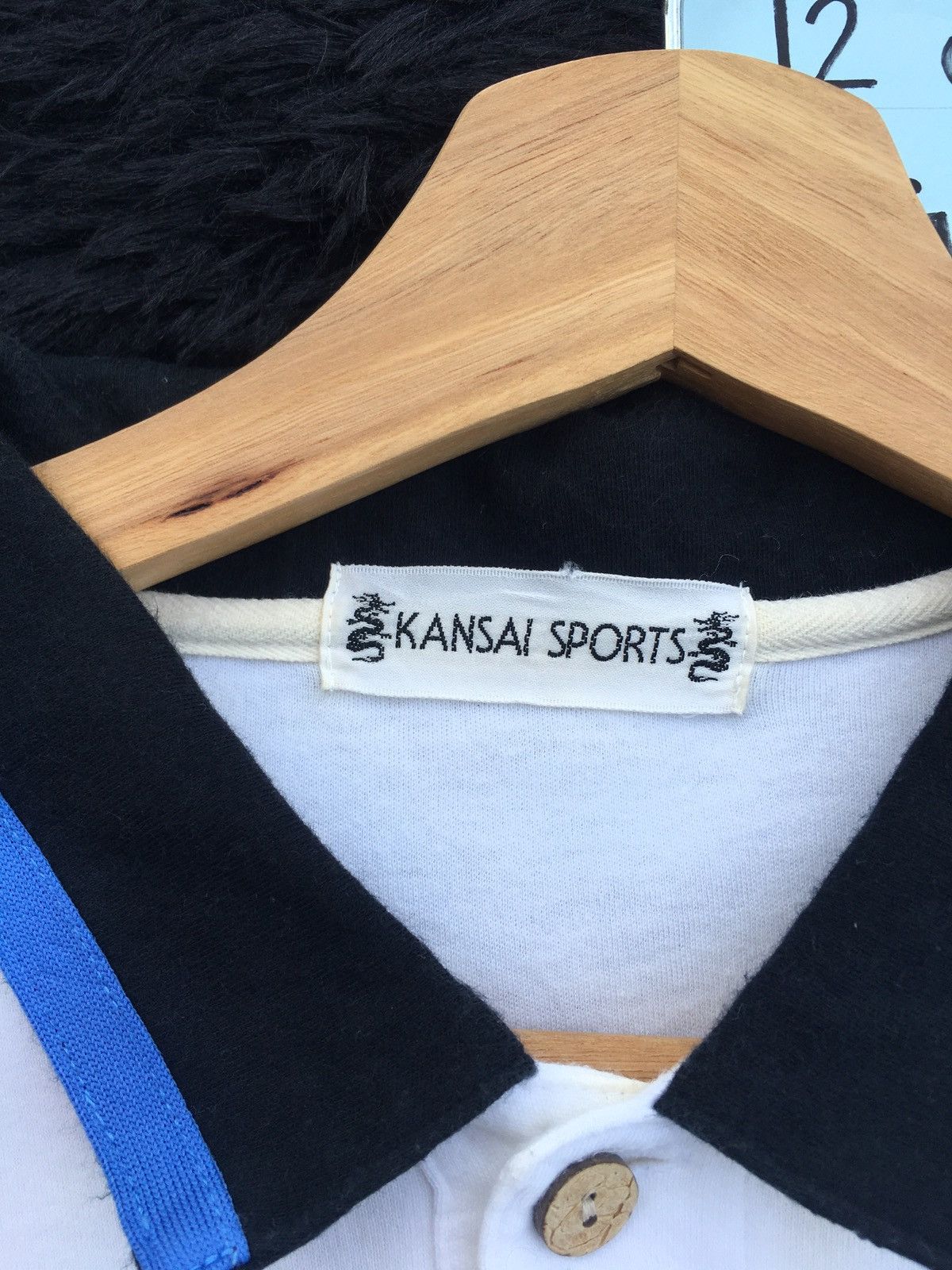 Kansai Yamamoto Rare Vintage 90s KANSAI Sports Polo Shirt Size US L / EU 52-54 / 3 - 16 Thumbnail