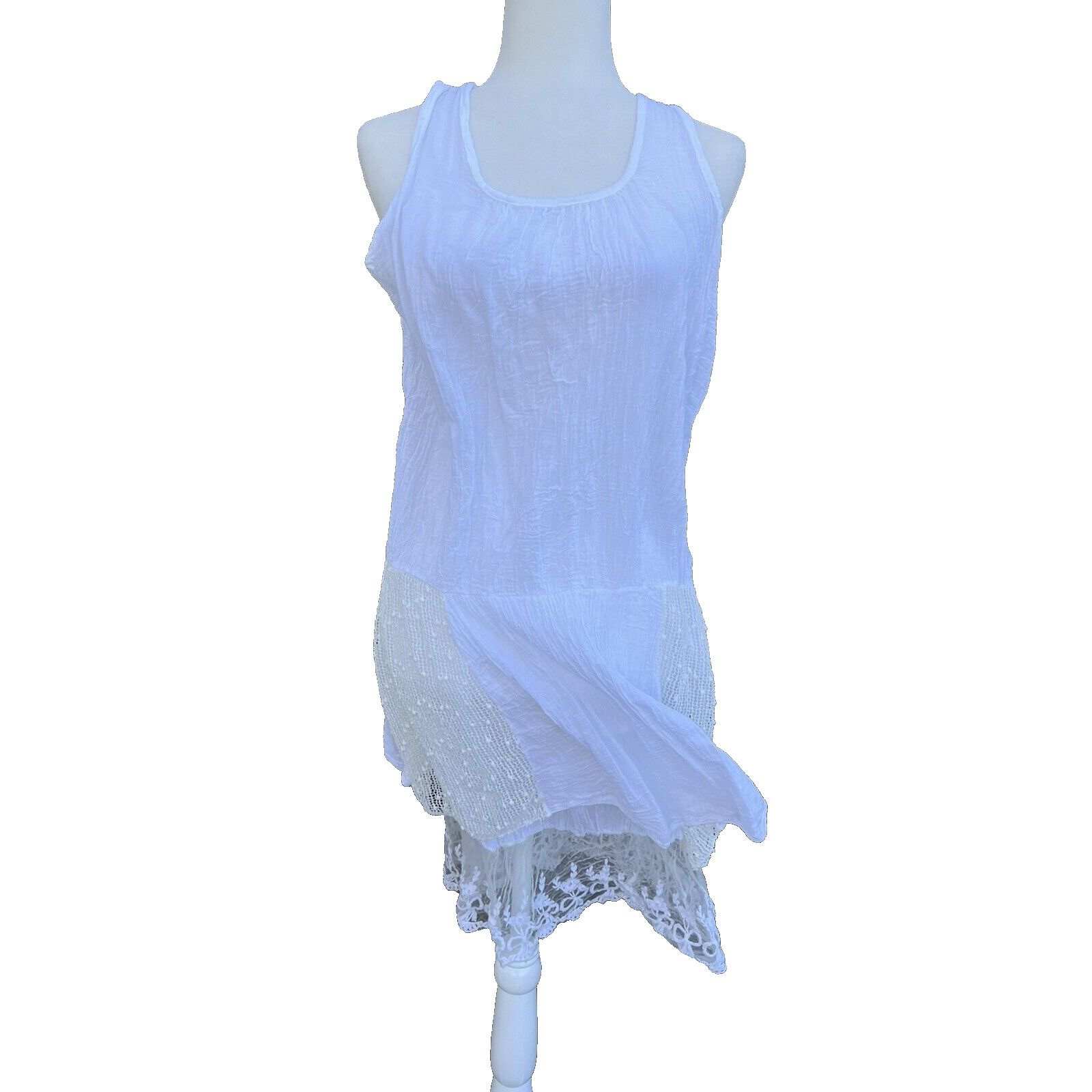 & Other Stories Made In Italy 100% Cotton Tunic Top Medium A000278 Size M / US 6-8 / IT 42-44 - 12 Thumbnail