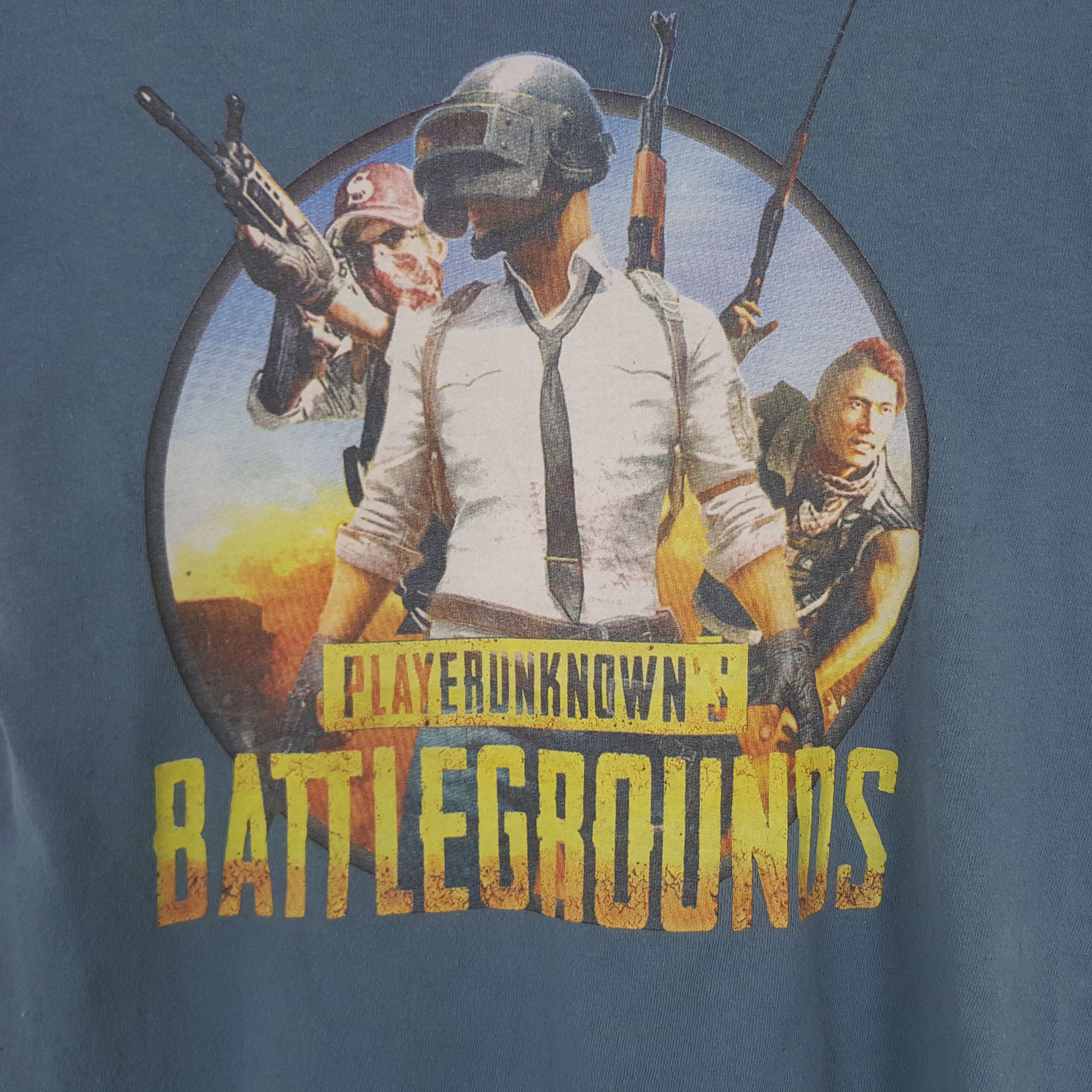 Playstation Vintage Playerunknown's Battlegrounds Tshirt Size US L / EU 52-54 / 3 - 2 Thumbnail
