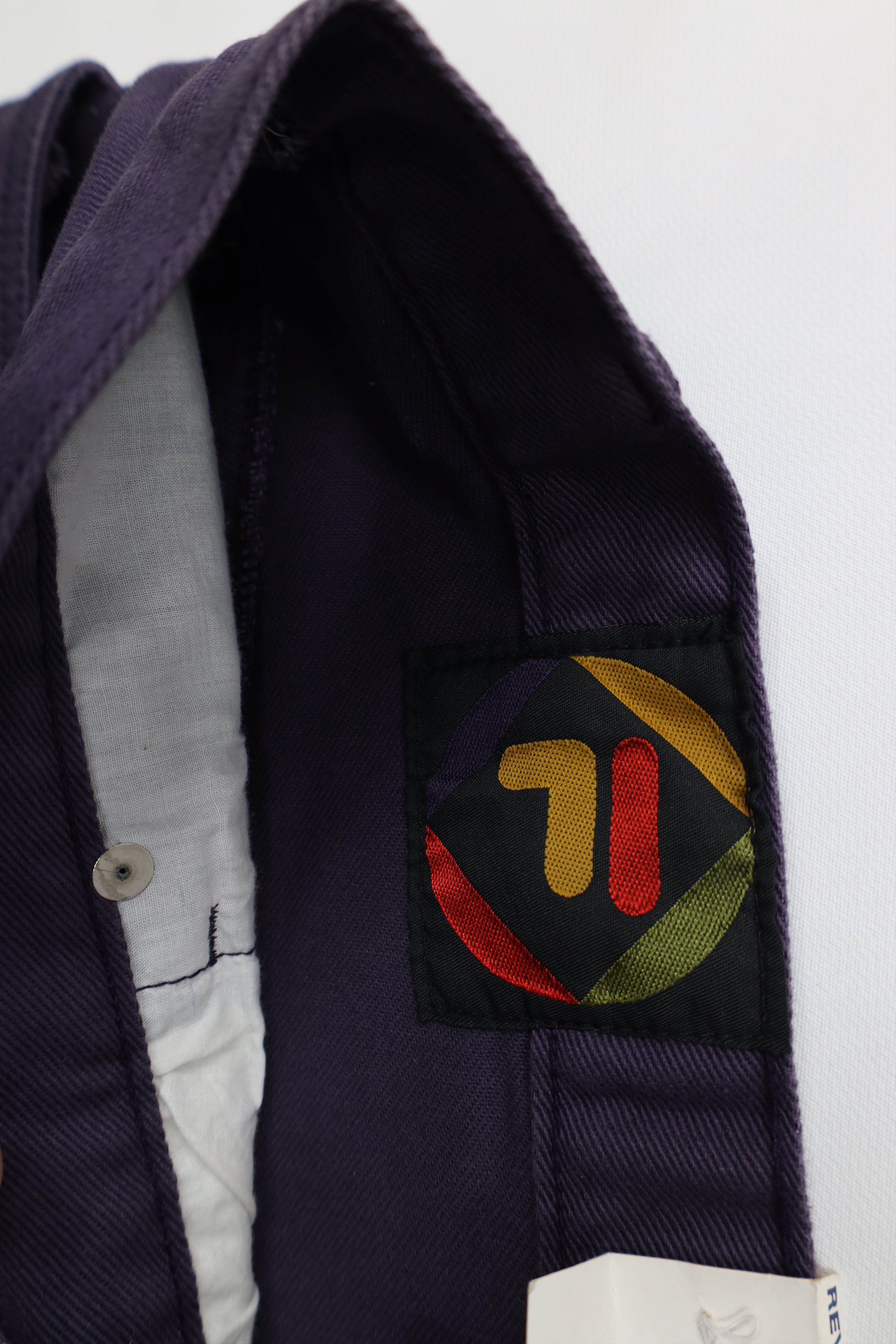 Fila Deadstock Vintage 90s Fila Baggy Fit Skateboard Jeans Purple Size US 42 / EU 58 - 7 Thumbnail