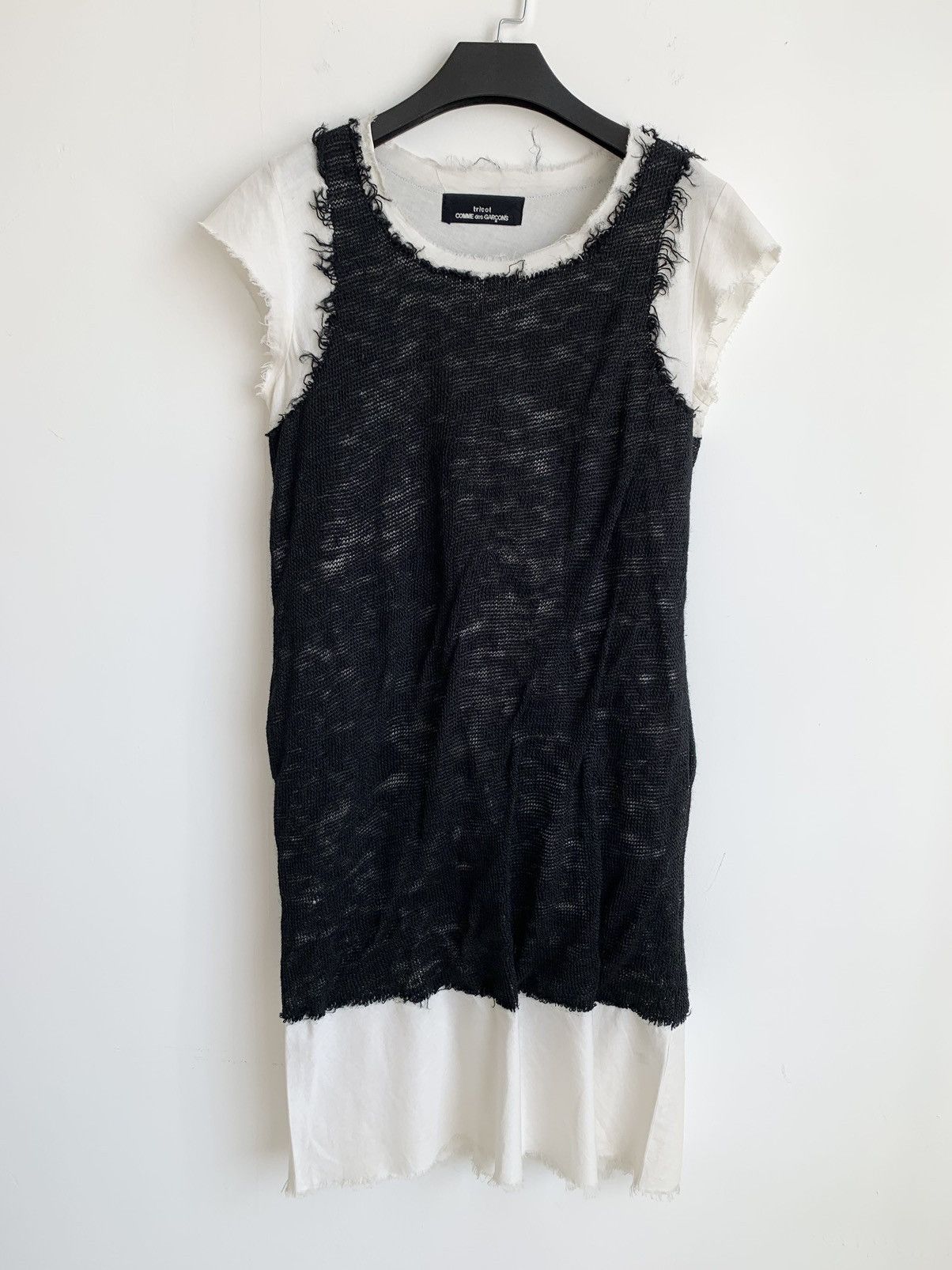 Comme des Garcons AD1997 Tricot Comme des Garcons Distressed Dress 