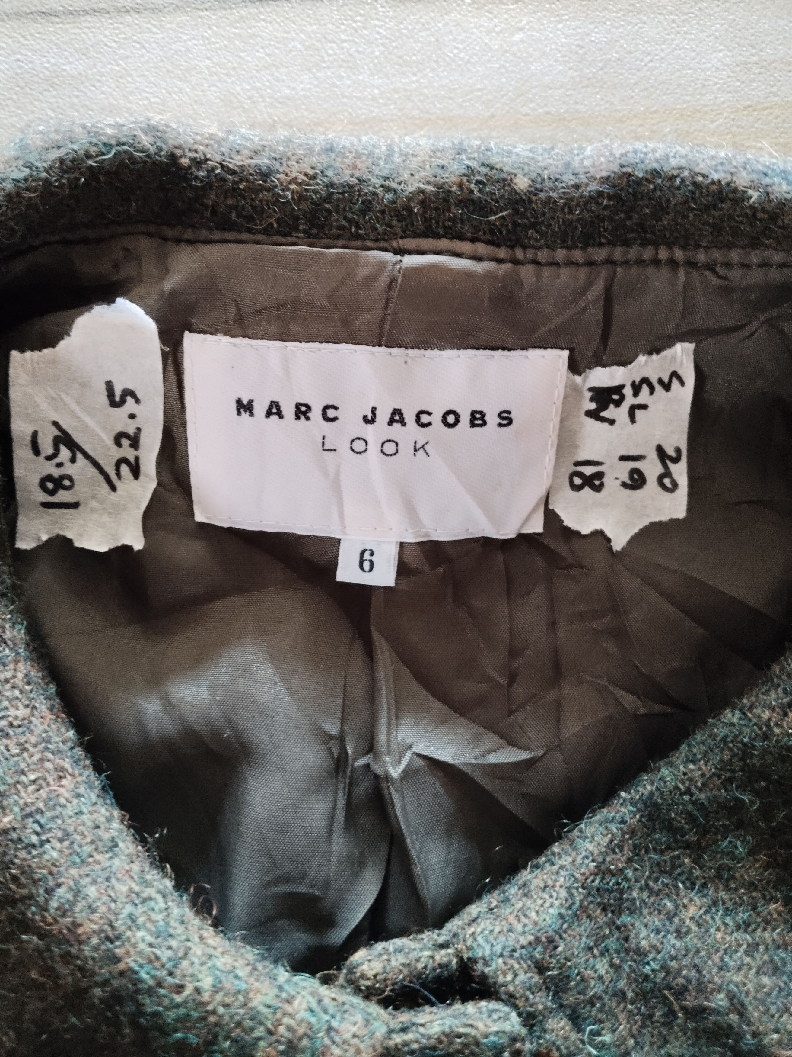 Marc Jacobs × Marc by Marc Jacobs MARC JACOBS LOOK Wool Coat Size S / US 4 / IT 40 - 2 Thumbnail