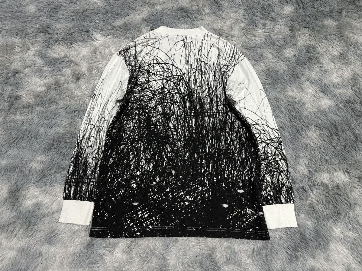 Han Kjobenhavn 🔥Avant-Garde Han Kjobenhavn Abstract Ls Shirt Distressed Size US S / EU 44-46 / 1 - 6 Thumbnail
