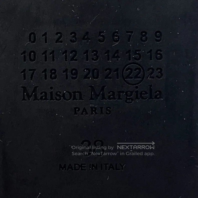 Maison Margiela Maison Margiela Black Flip Flops. Size US 9.5 / EU 42-43 - 6 Thumbnail