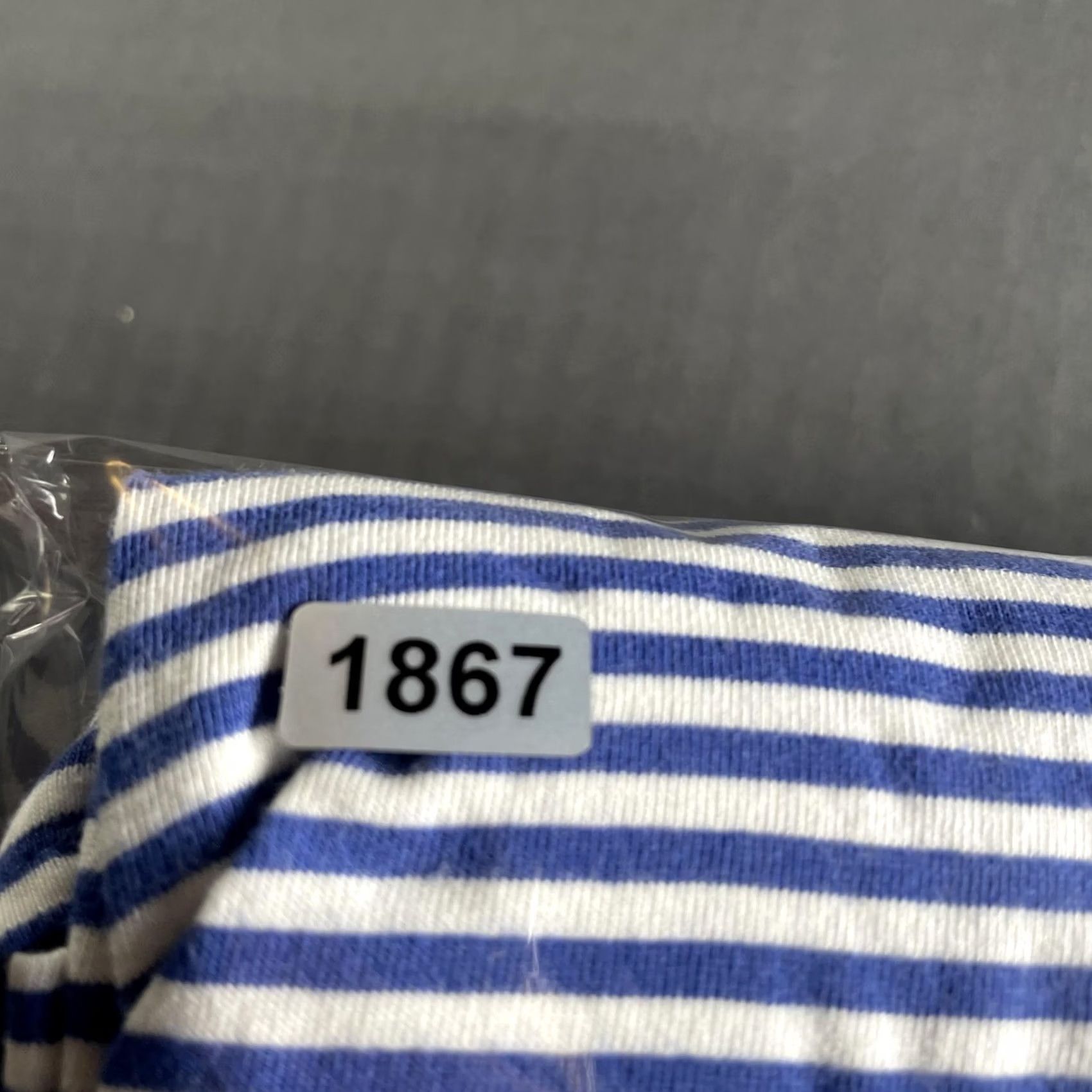 Polo Ralph Lauren VINTAGE Polo Ralph Lauren Polo Shirt Mens 4XB Big Blue Striped Pocket Jersey Shirt Mens Big 4X Blue Striped Pocket Size US XXL / EU 58 / 5 - 7 Thumbnail