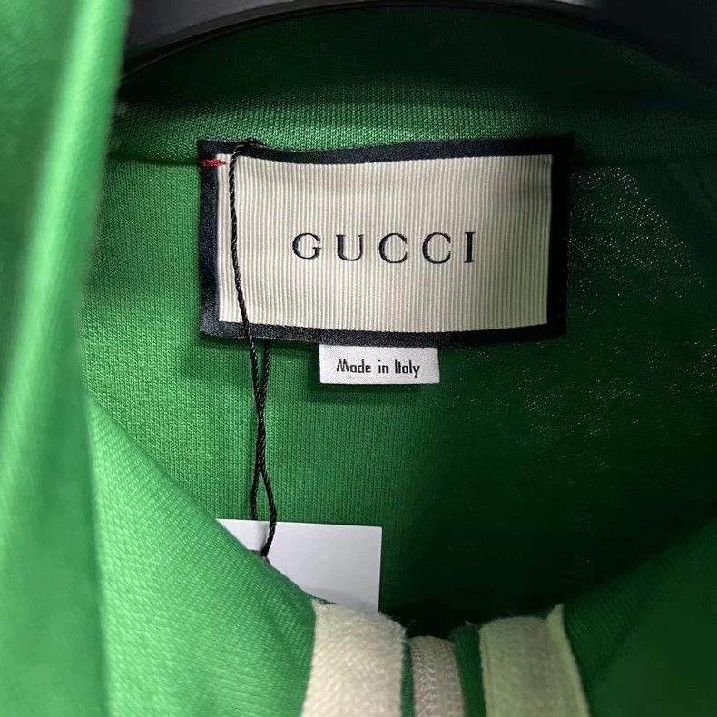 Gucci Gucci The latest green string logo loose knitted jacket 250 Size US M / EU 48-50 / 2 - 2 Thumbnail