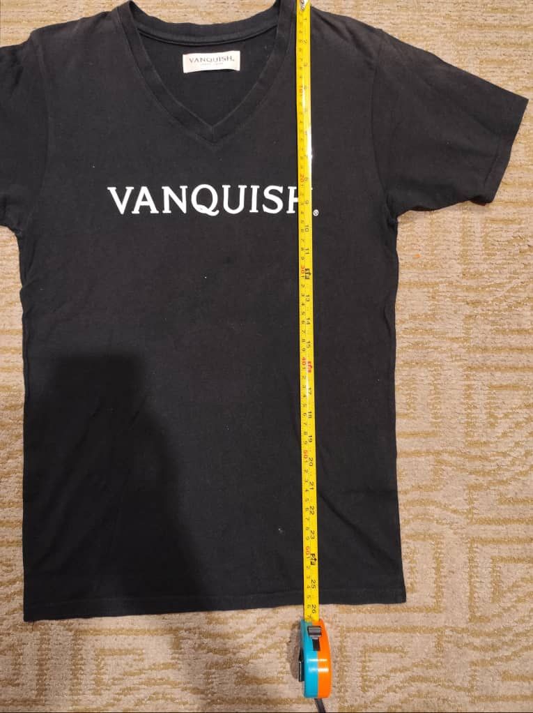 Japanese Brand × Vanquish Vanquish spellout V-neck shirt Size US XS / EU 42 / 0 - 7 Thumbnail