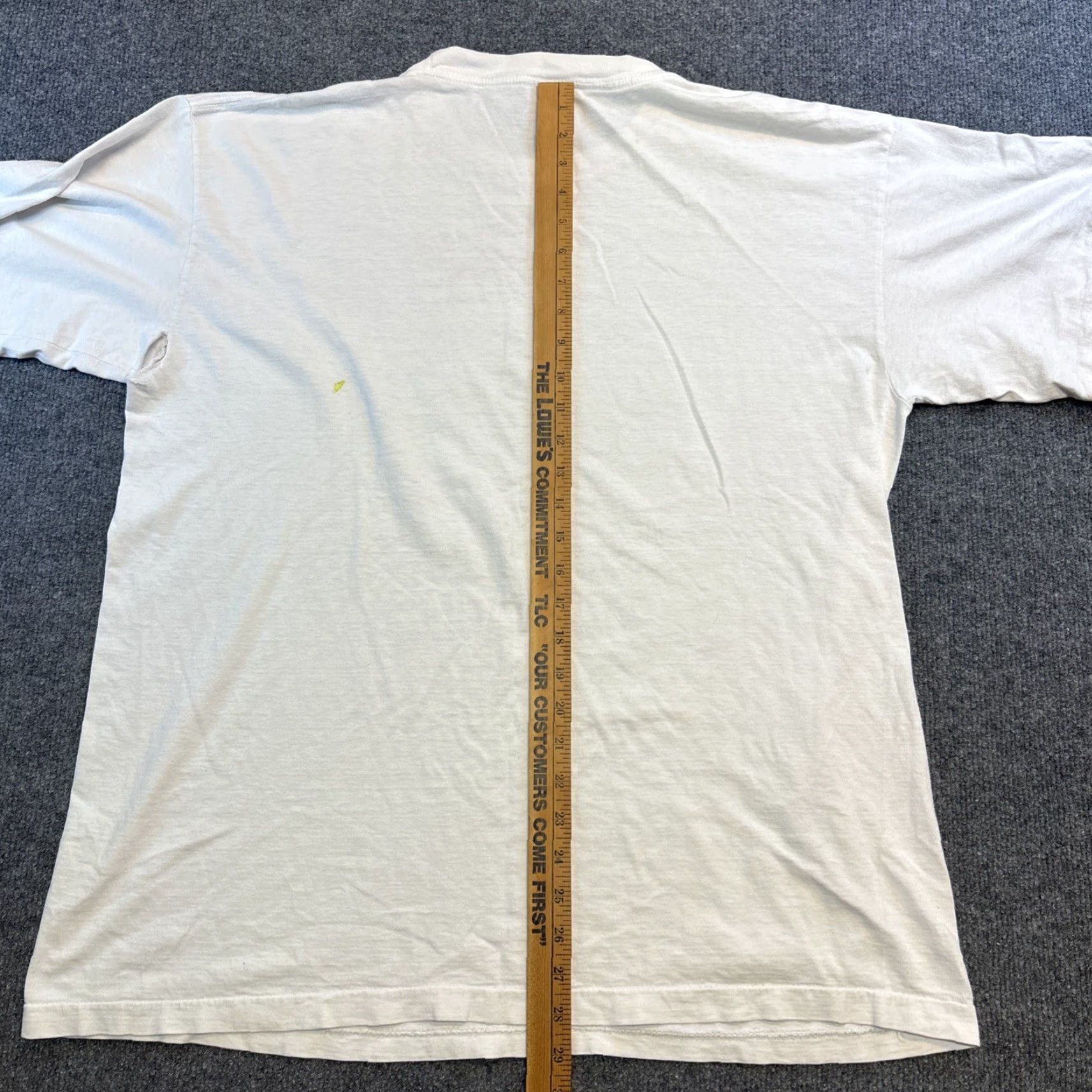 Vintage VINTAGE Looney Tunes Taz Bugs Bunny Bad Attitude T Shirt LTWF 90s 1990s White XL Men Size US XL / EU 56 / 4 - 8 Thumbnail
