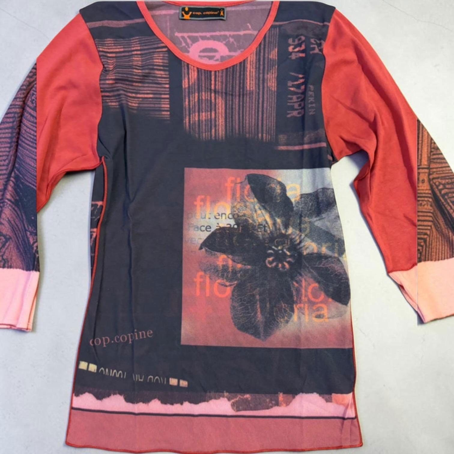 Other The Cop Copine Floria Barcode Meshtop Size ONE SIZE - 3 Thumbnail
