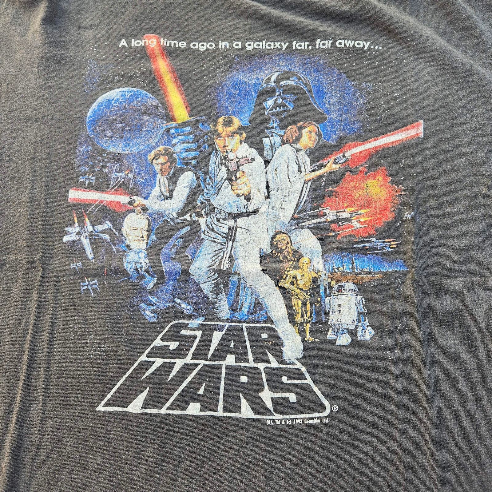 Other Vintage Star Wars T-Shirt 1993 Movie Poster Size Men's XL Size US XL / EU 56 / 4 - 2 Thumbnail