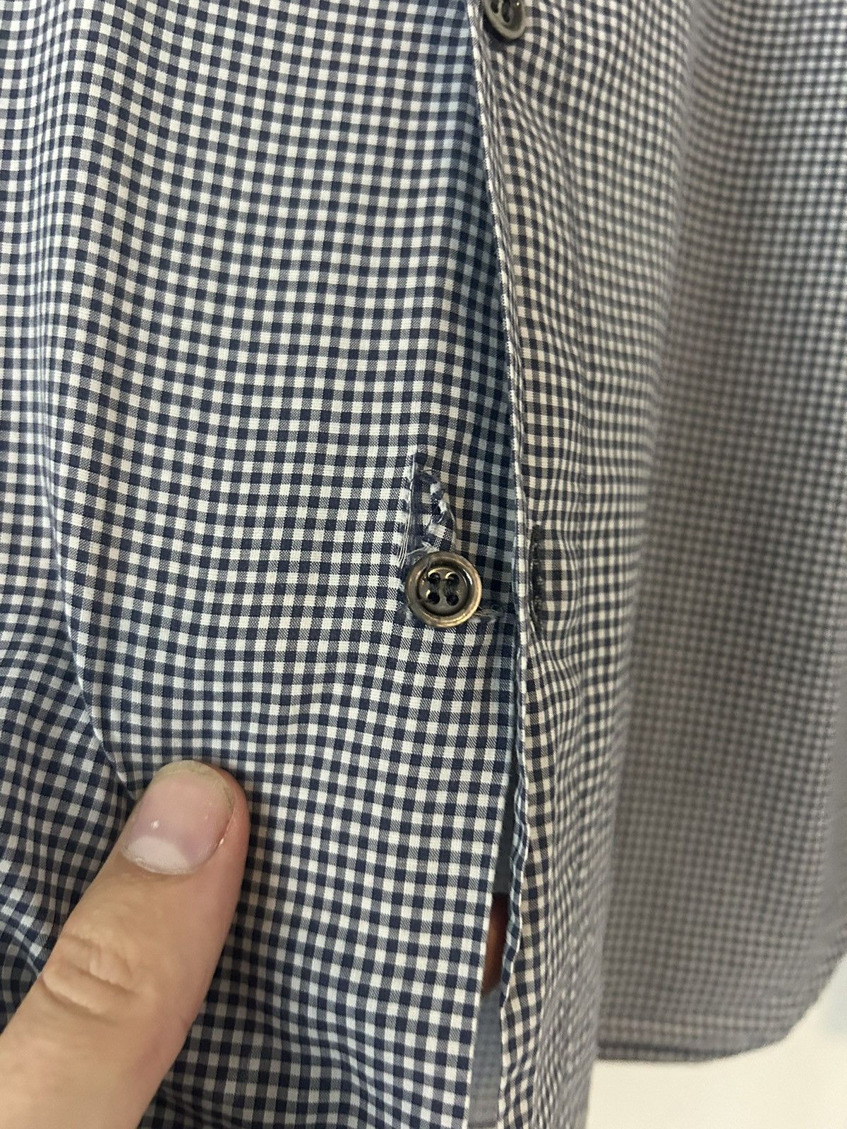Dior Plaid Oxford Button-Up Shirt Size US L / EU 52-54 / 3 - 9 Thumbnail