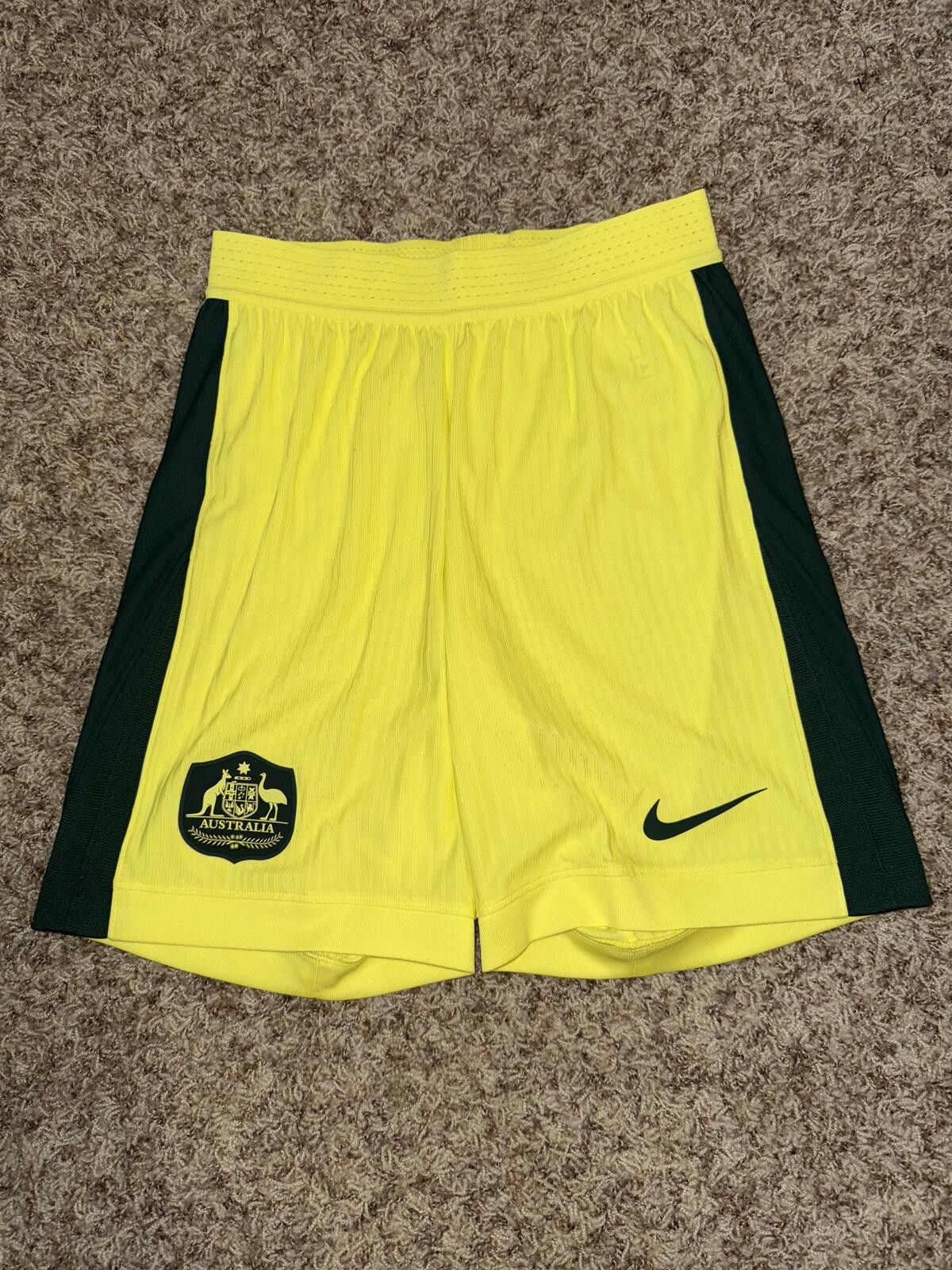 Nike Nike Men’s Dri-Fit ADV Australia 2023 Home Shorts Sample Size US 30 / EU 46 - 1 Thumbnail