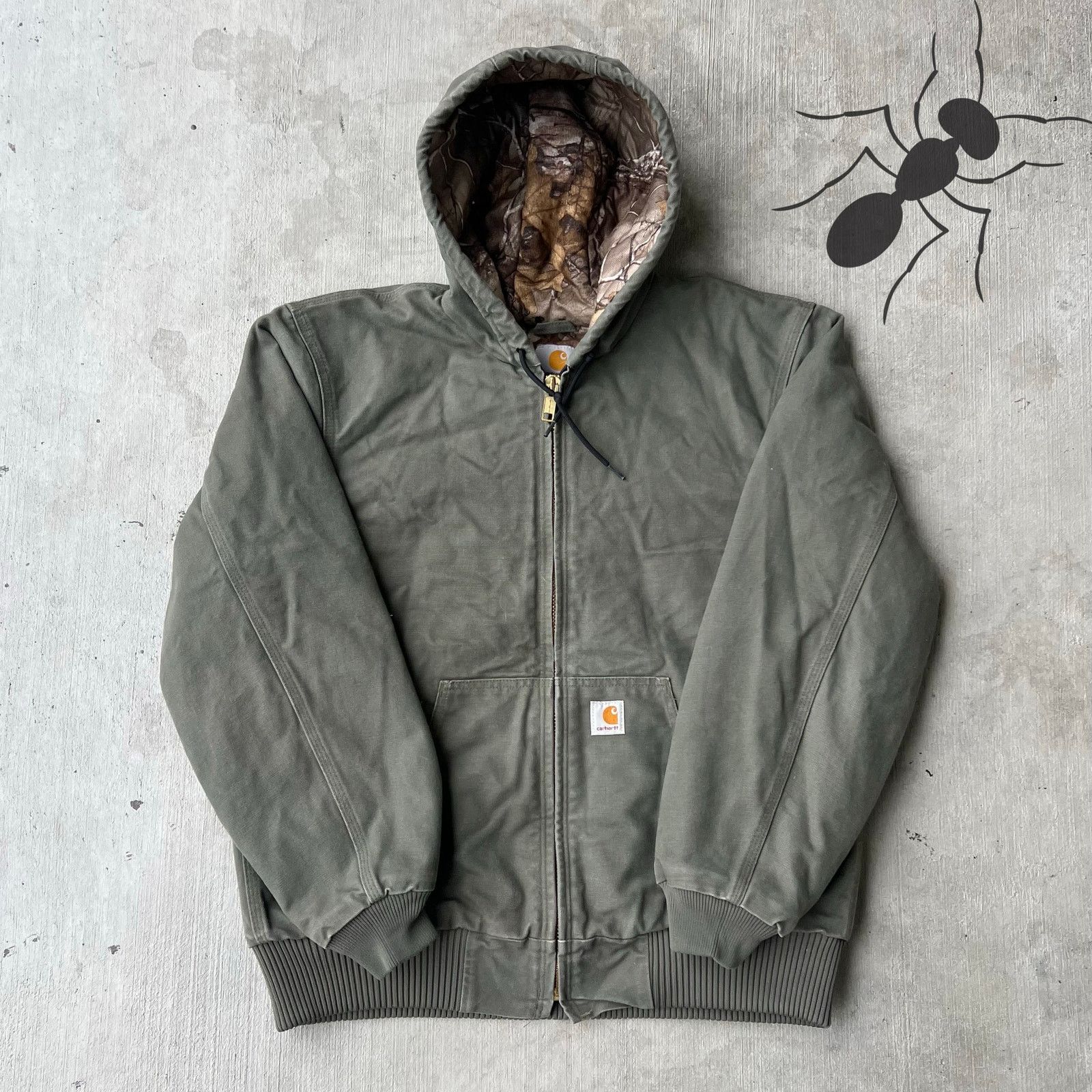 Carhartt Carhartt Thermal-Lined Hooded Active Jacket “Camo” J144