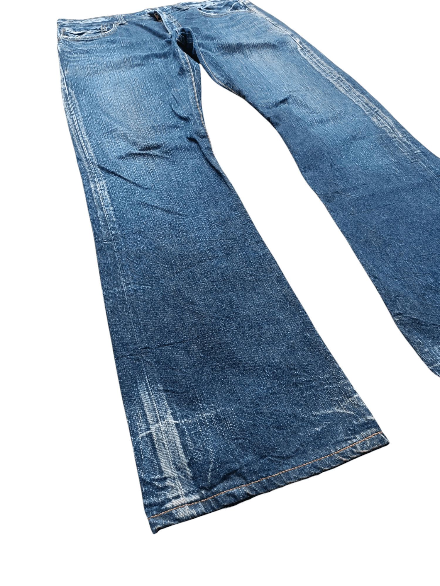 Edwin × Japanese Brand Flare💥Vintage 511 RV Edwin Japan Denim Size US 34 / EU 50 - 2 Thumbnail