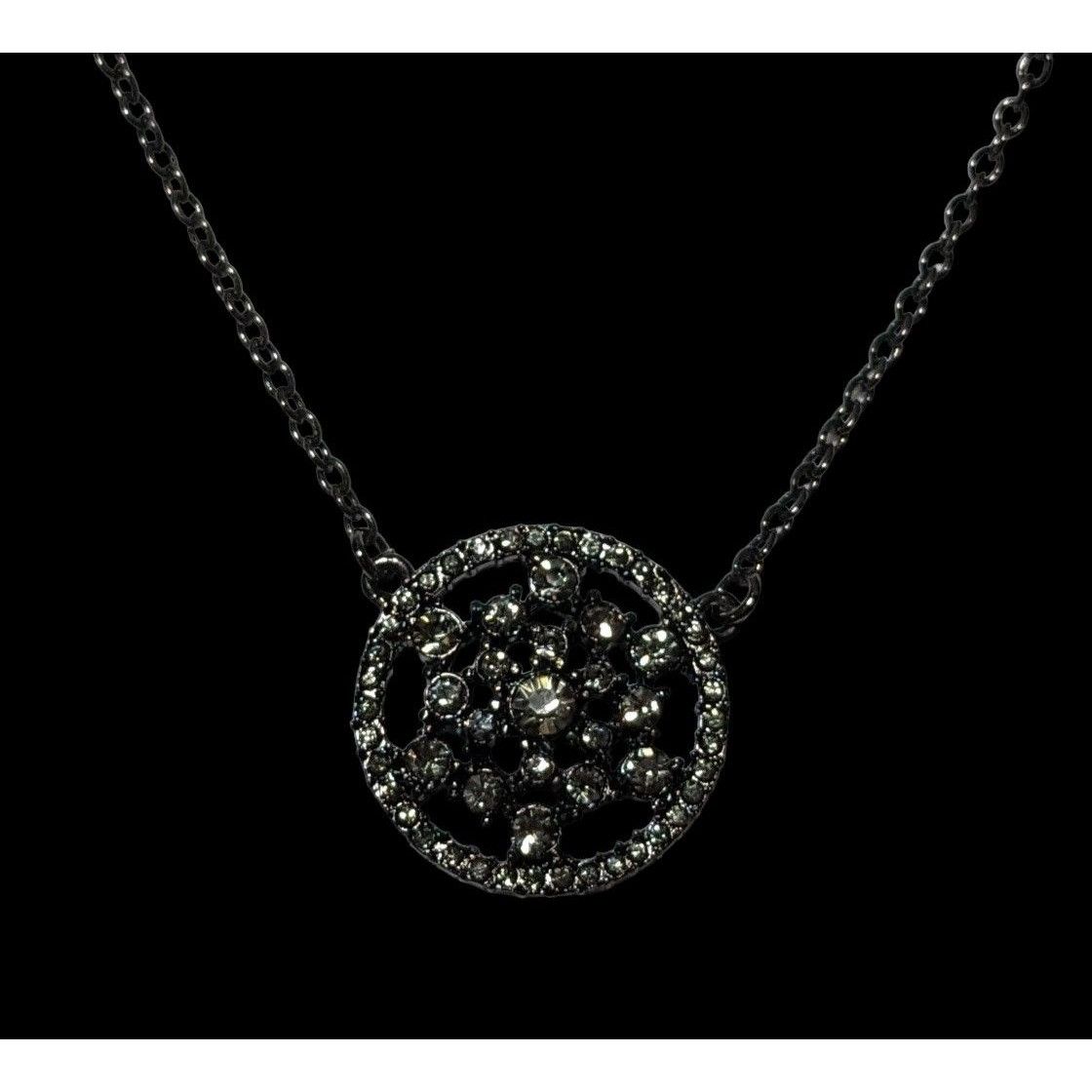 Other Gothic Rhinestone Snowflake Pendant Necklace Size ONE SIZE - 3 Thumbnail