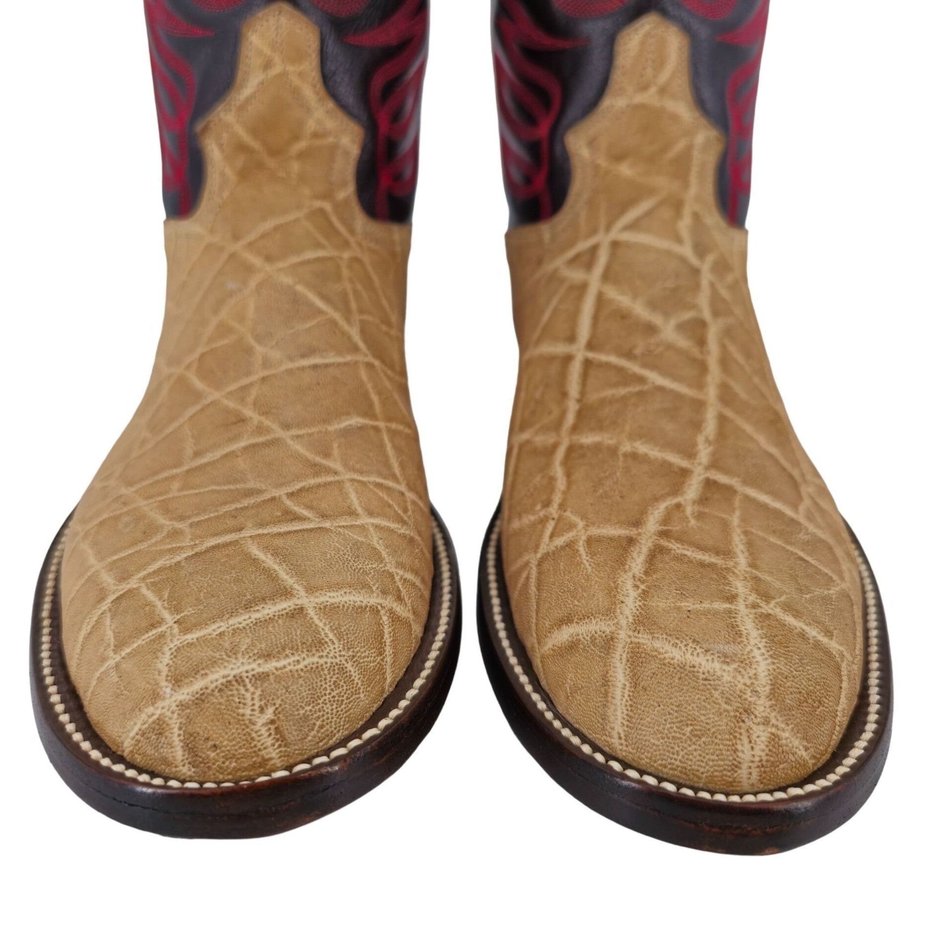 Other NEW Custom Exotic Elephant Mens 12 Brown Cowboy Western Boot Size US 12 / EU 45 - 10 Thumbnail