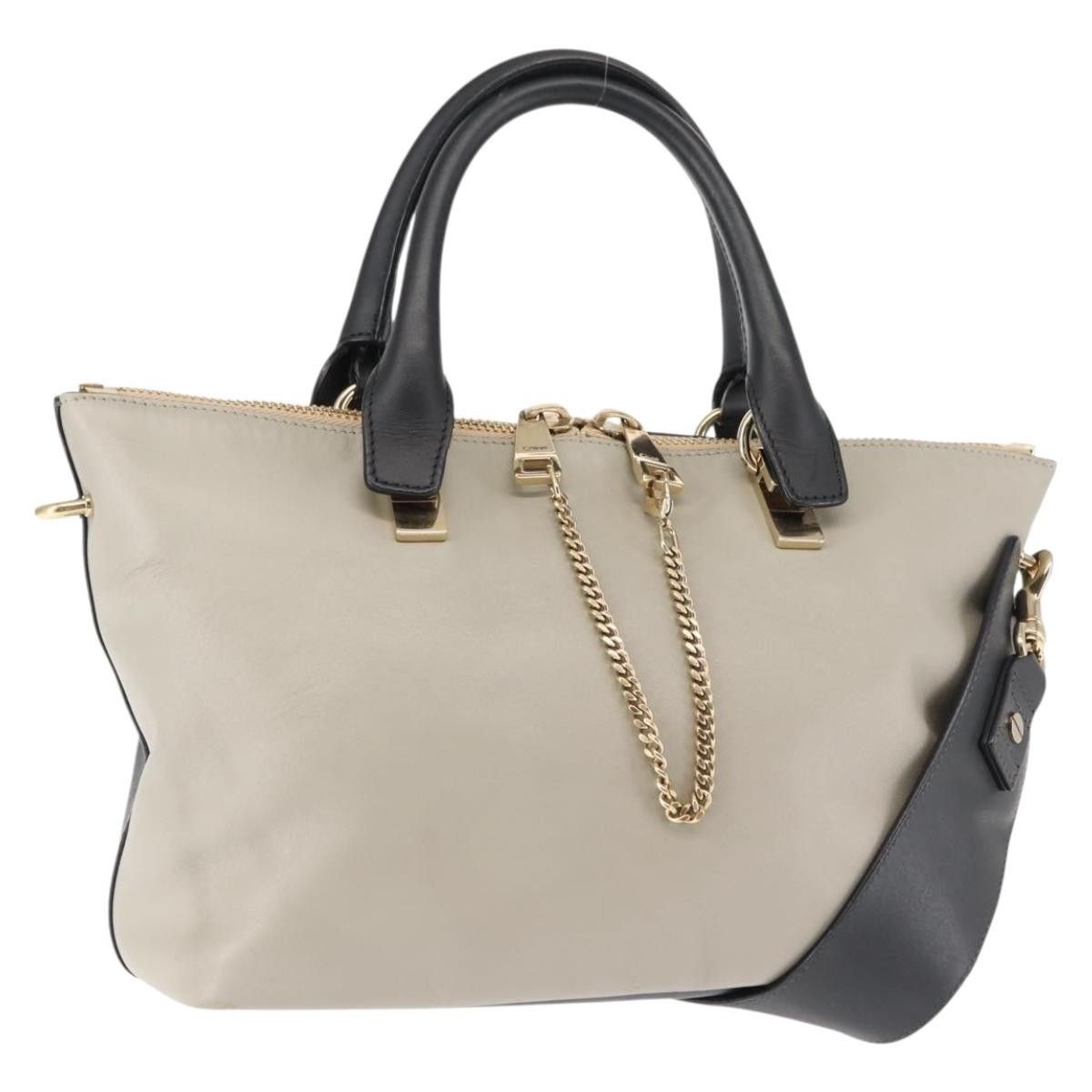 Chloe Chloe Bicolor Baylee Satchel Leather Size ONE SIZE - 1 Thumbnail