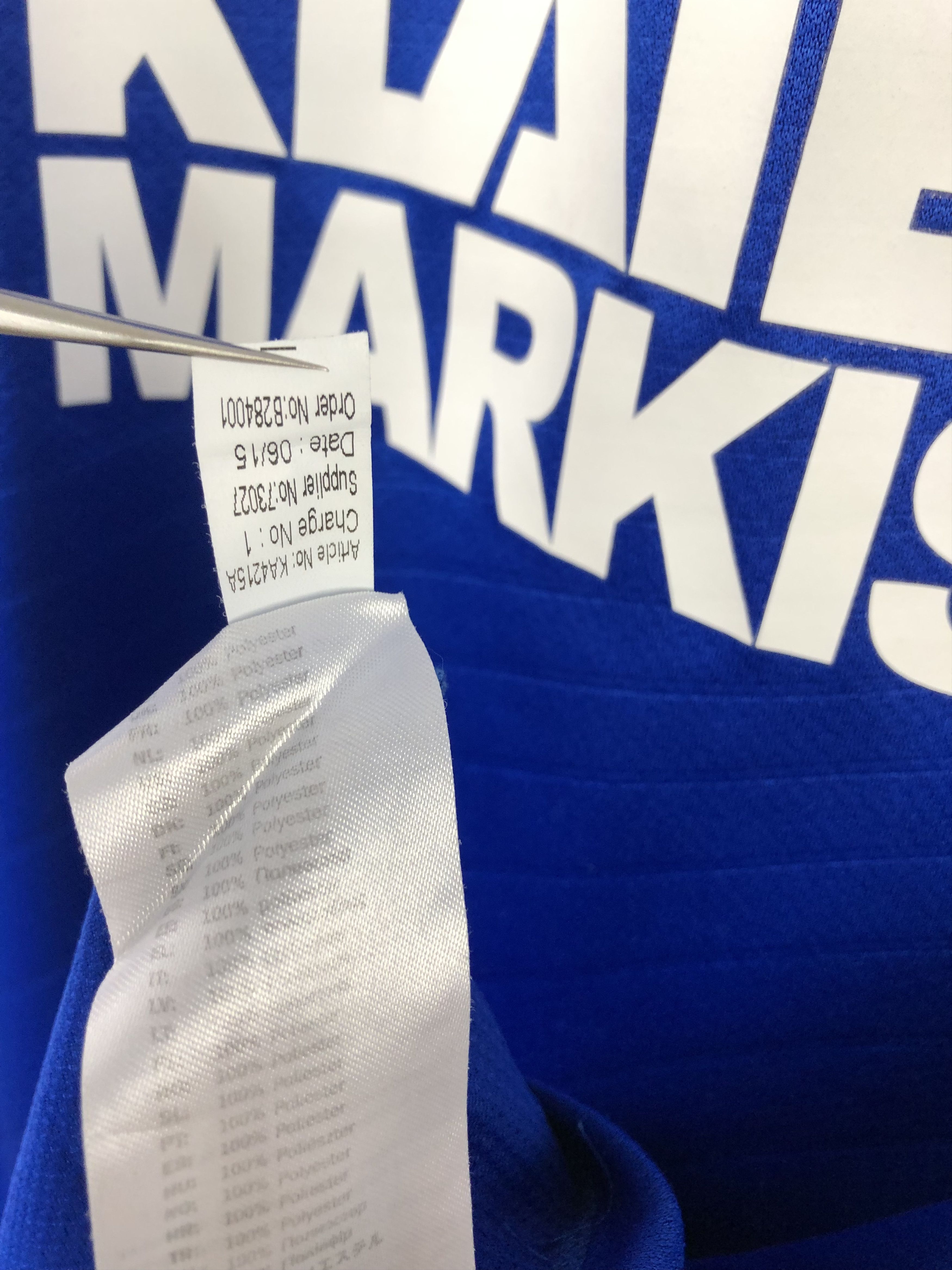 Other Karlsruher shirt Soccer Jersey #20 Sallahi Match Worn Size US L / EU 52-54 / 3 - 15 Thumbnail