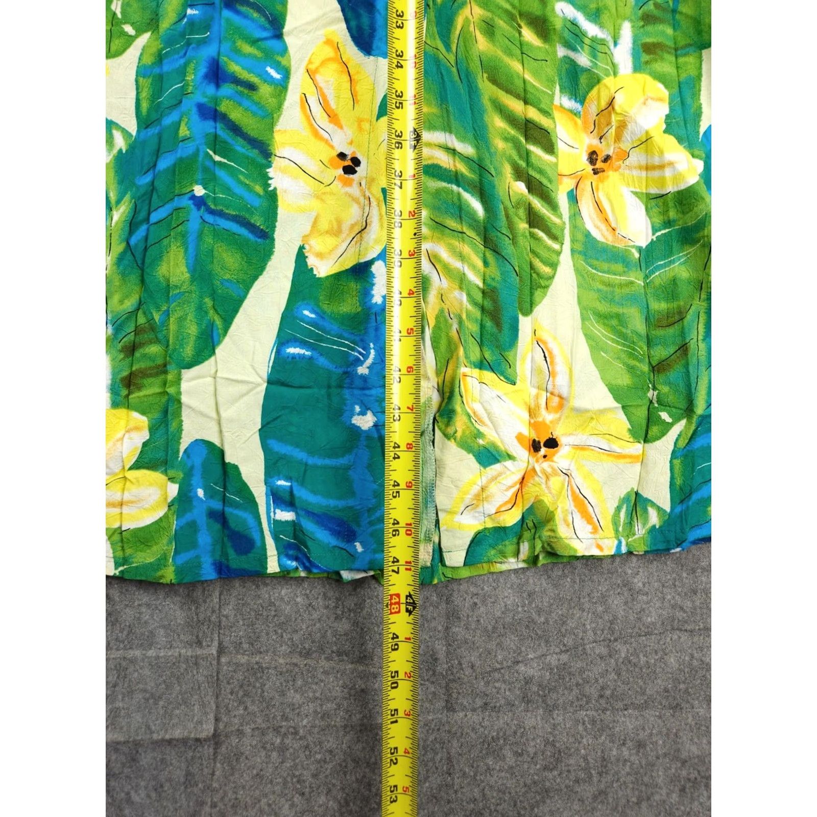 Jams World Jams World Shirtwaist Dress Women's M Floral Button Up Long Length Maxi Summer Spring Multicolor Rayon Sleeveless Buttoned N/A Size M / US 6-8 / IT 42-44 - 5 Thumbnail