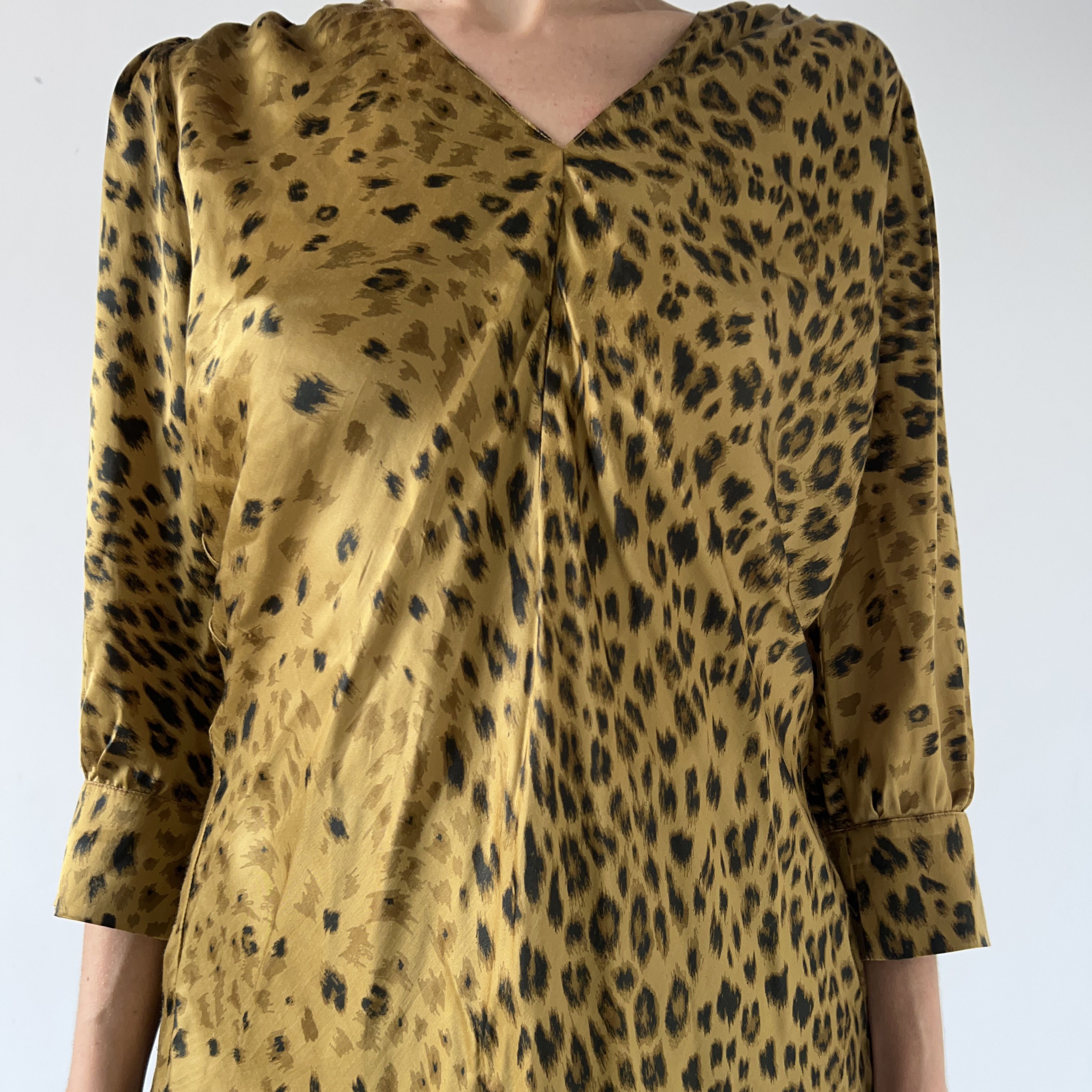 Replay Replay animal print mob wife viscose blouson Size M / US 6-8 / IT 42-44 - 3 Thumbnail