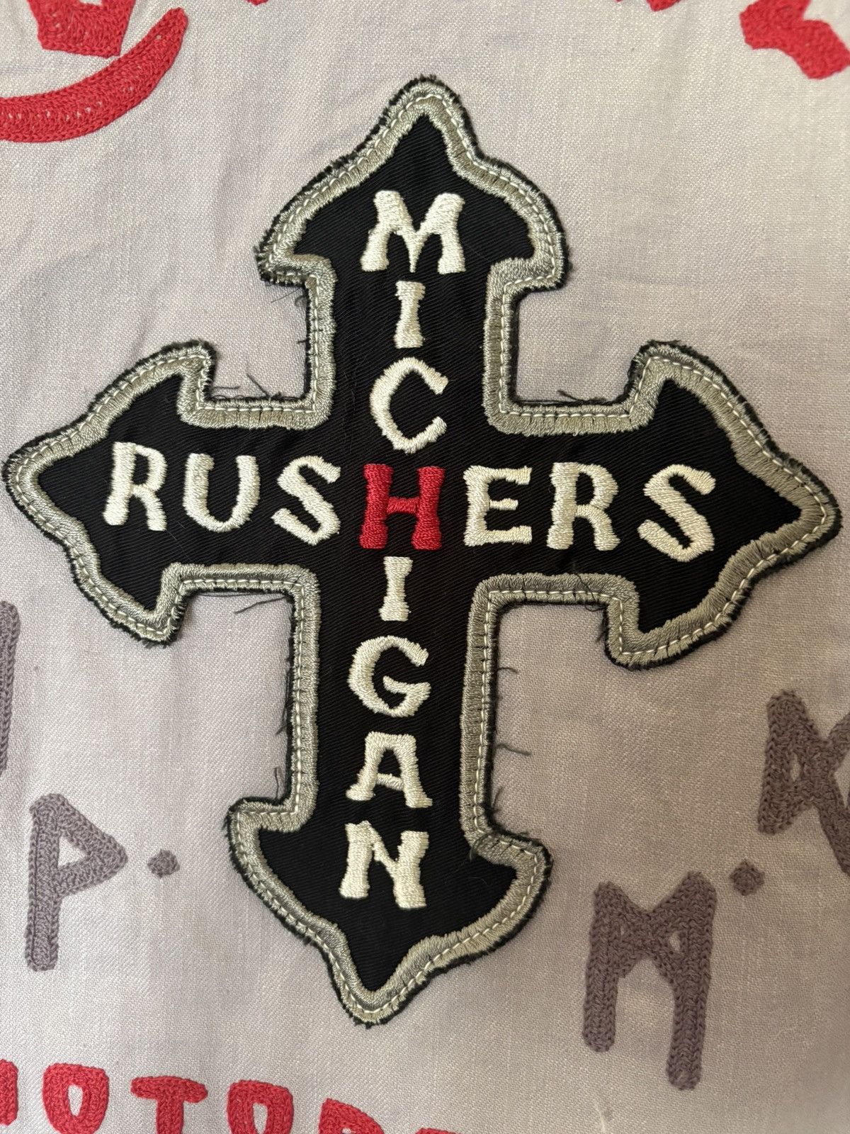 The Real McCoy's The Real Mccoys Crosswell Motorcycle Club Shirt Size US L / EU 52-54 / 3 - 4 Thumbnail