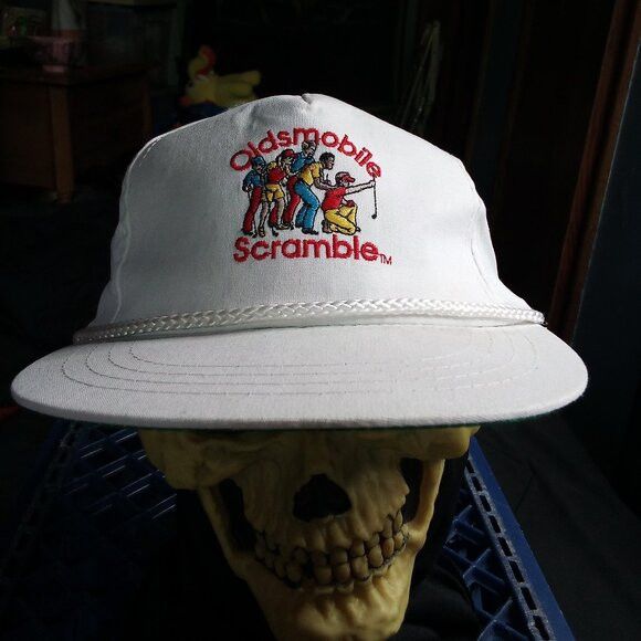 Other DS Vintage Oldsmobile Scramble Golf Tournament Trucker Hat Size ONE SIZE - 1 Thumbnail