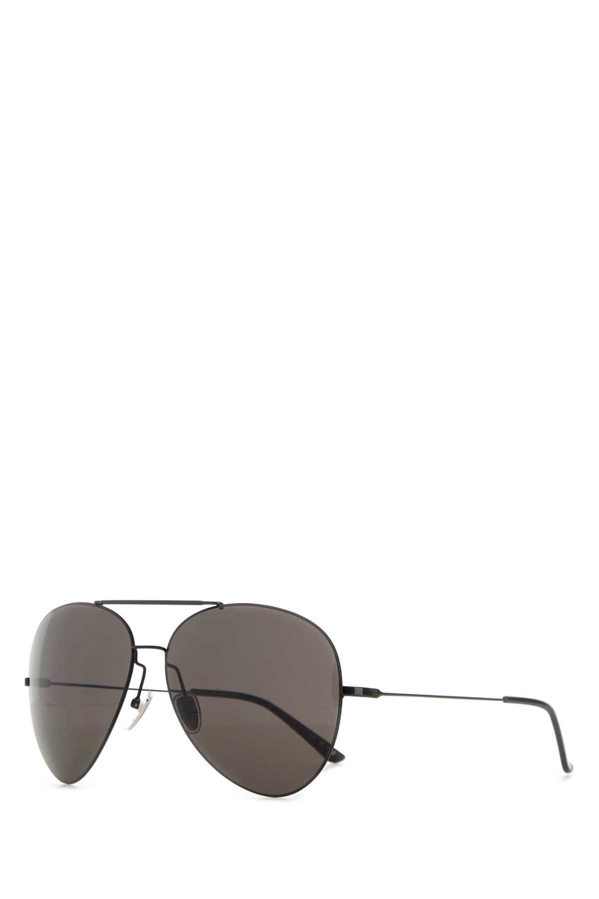Gucci Black Metal Pilot Sunglasses Size ONE SIZE - 1 Thumbnail
