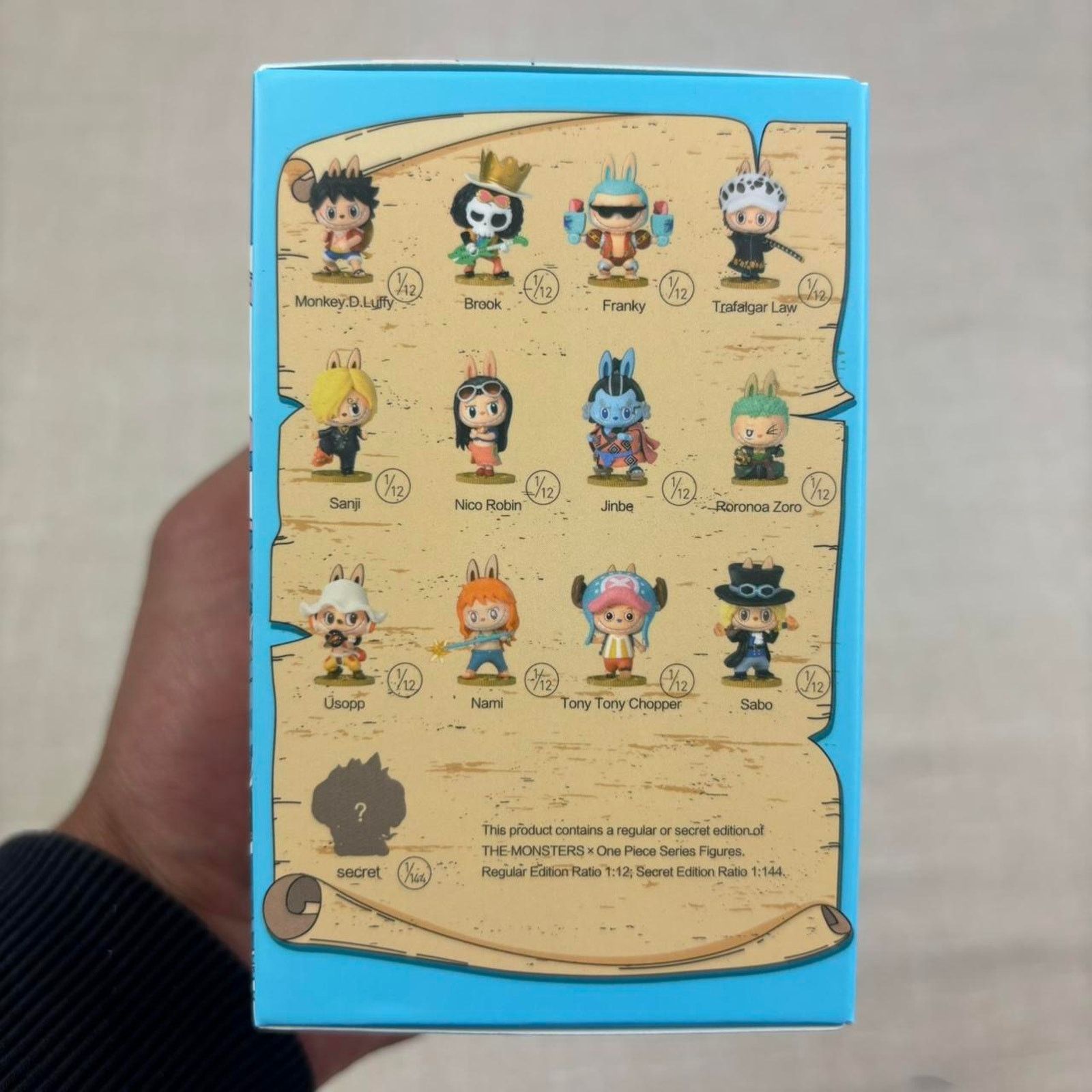 Other 🫆 The Monsters x One Piece Blind Box Figure Size ONE SIZE - 2 Thumbnail