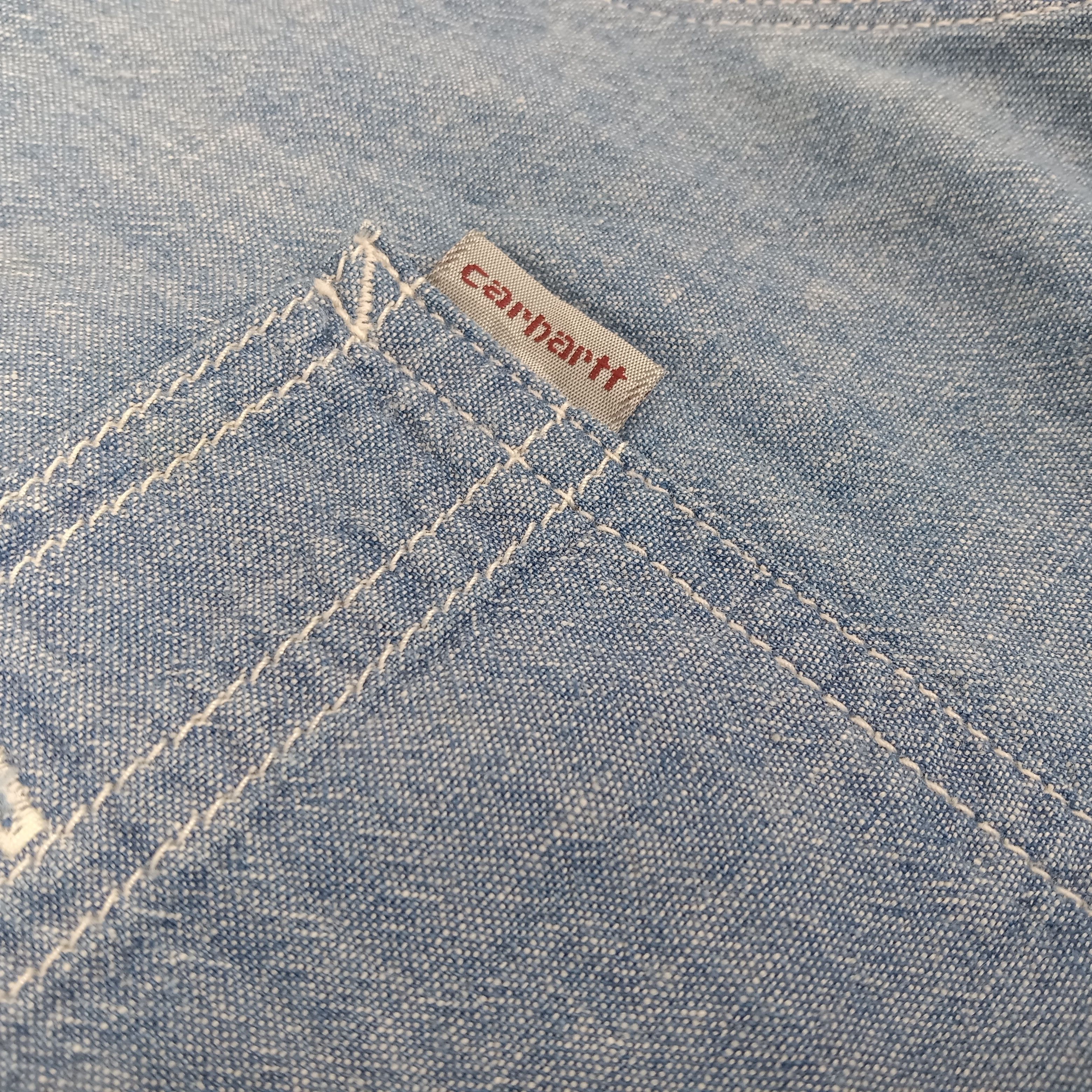 Carhartt × Vintage Carhartt Workwear Double Pocket Style Casual Shirt Size US M / EU 48-50 / 2 - 6 Thumbnail