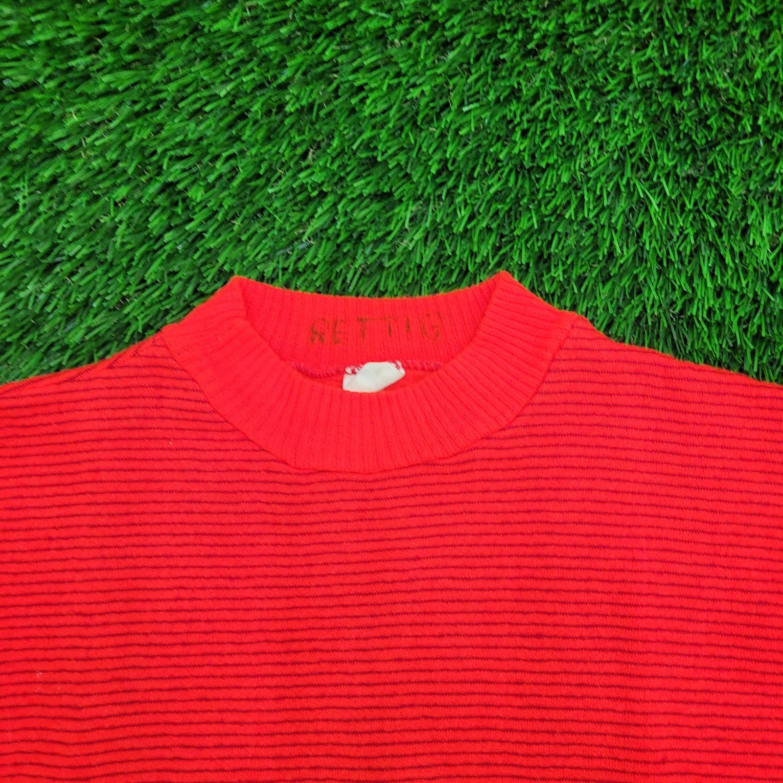 Towncraft VTG Towncraft Short Sleeve Sweatshirt Women XS Mock Neck 90s Size S / US 4 / IT 40 - 2 Thumbnail