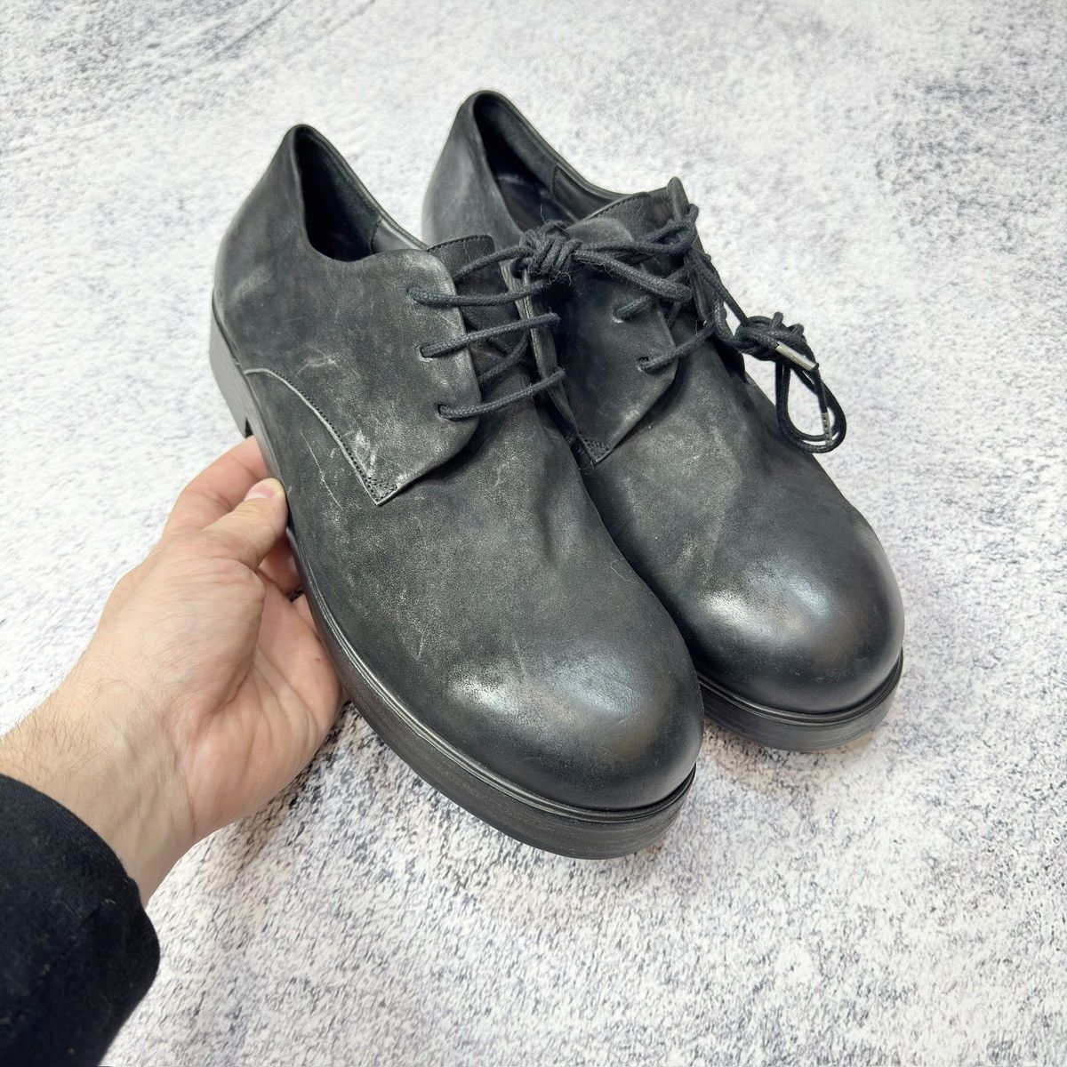 Designer × The Last Conspiracy The Last Conspiracy Mens Derbies US11 UK10 EU45 29cm Size US 11.5 / EU 44-45 - 3 Thumbnail