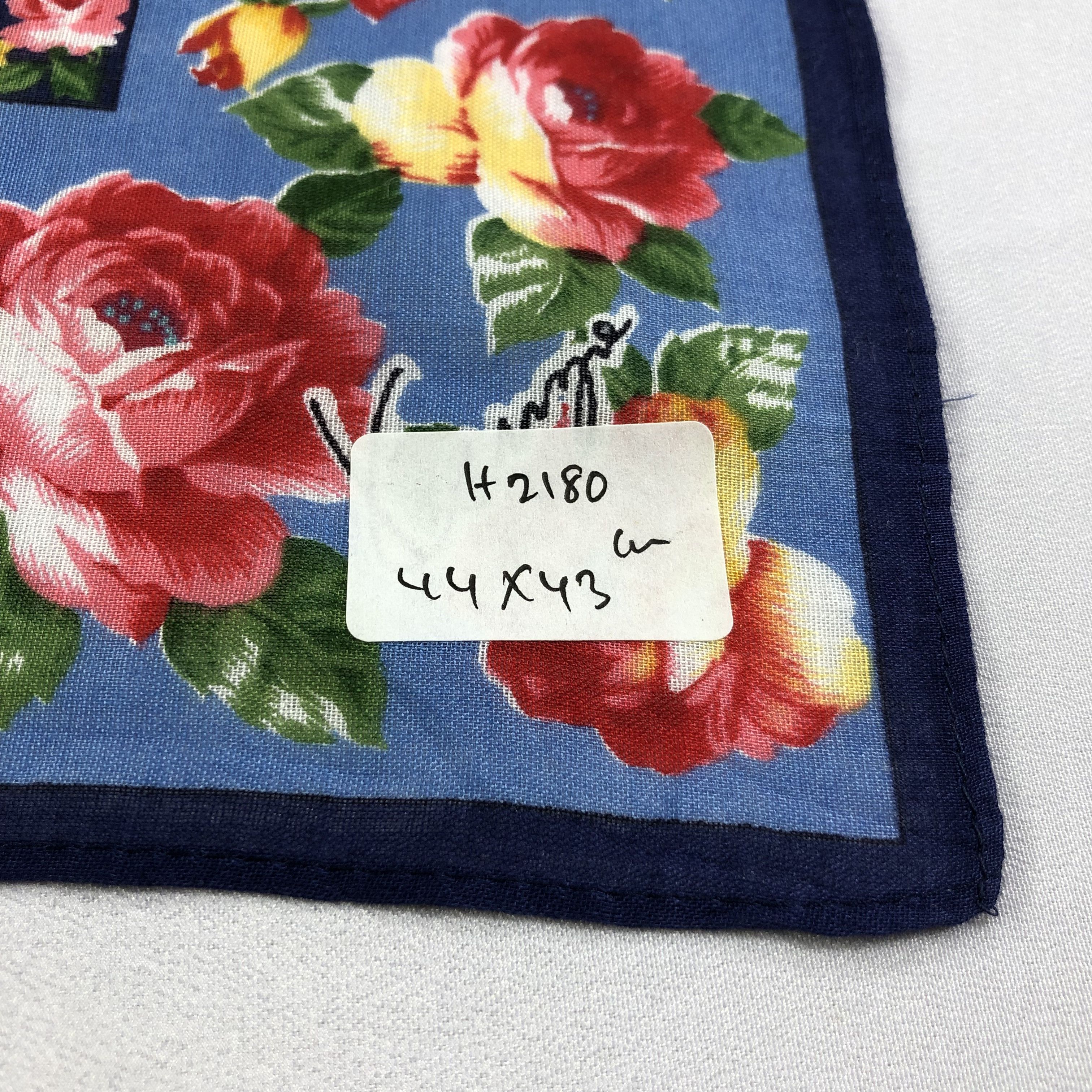 Japanese Brand × Kenzo × Vintage Kenzo Floral Handkerchief Neckerchief Bandana H2180 Size ONE SIZE - 5 Thumbnail