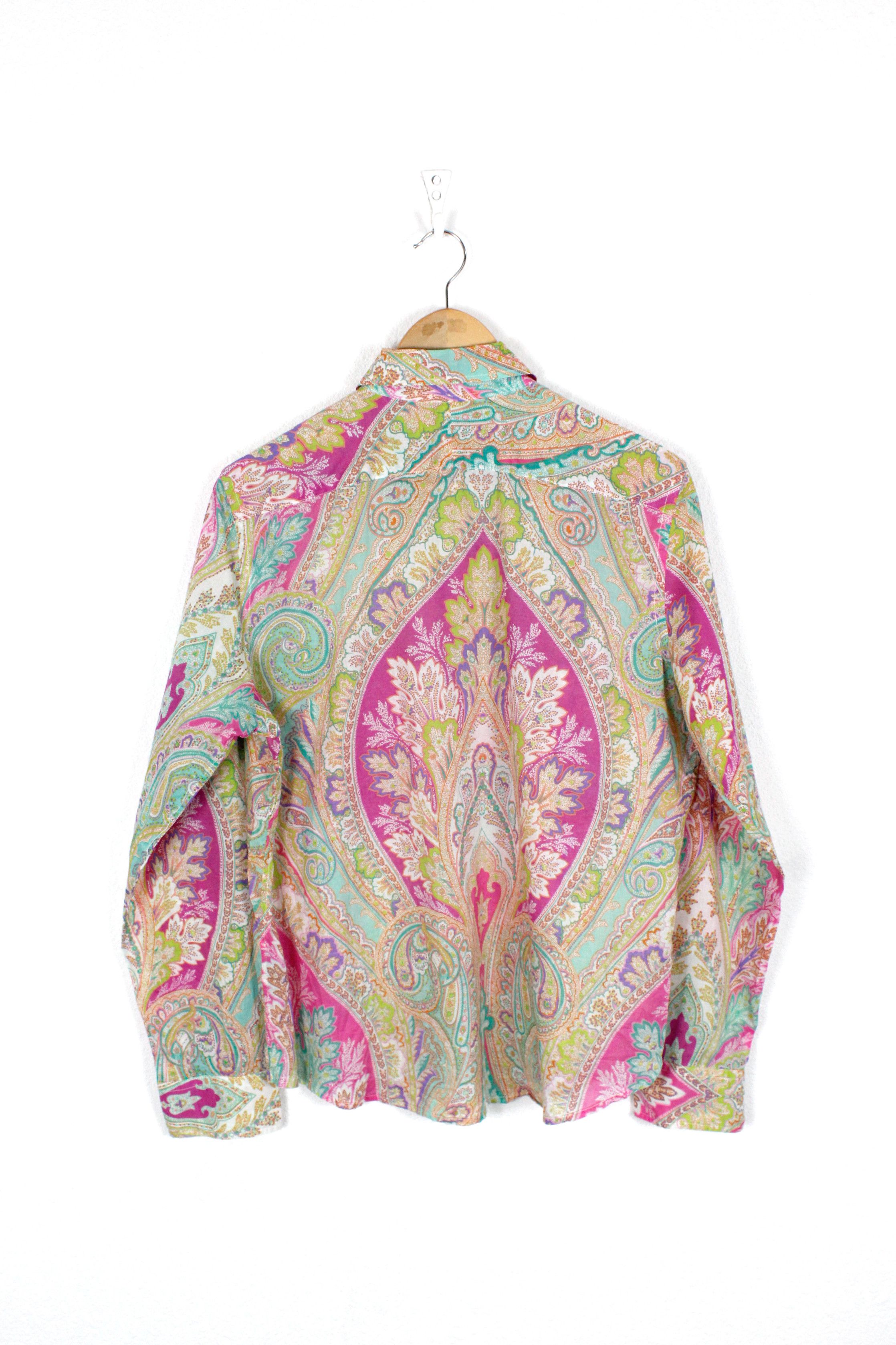Lauren Ralph Lauren × Polo Ralph Lauren Lauren Ralph Lauren Paisley Printed Pattern Shirt Baroque Size L / US 10 / IT 46 - 5 Thumbnail