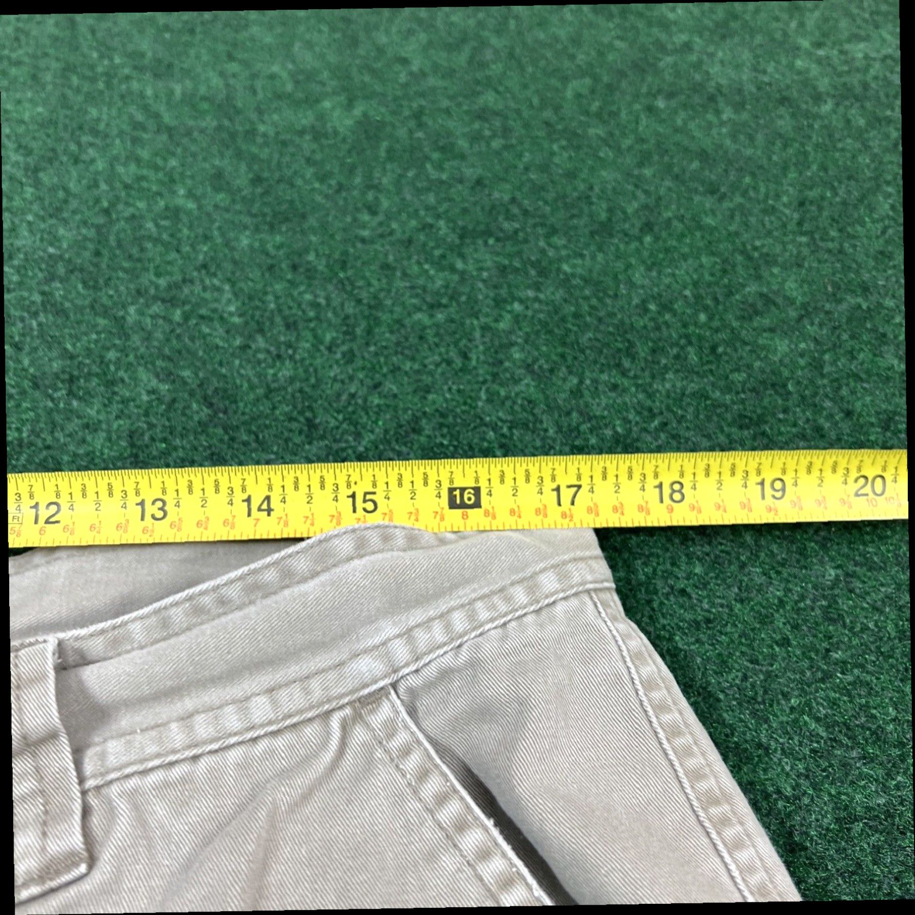 Vintage Columbia Mens Shorts Size Large Beige Fast Shipping Size US 33 - 6 Thumbnail