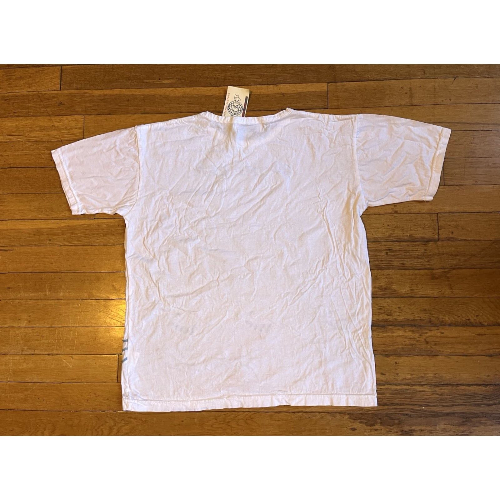 Vintage VINTAGE Bel Sun In The Sea Whale Embroidered Japan Tourist Shirt Men’s M White 80s Size US M / EU 48-50 / 2 - 7 Thumbnail