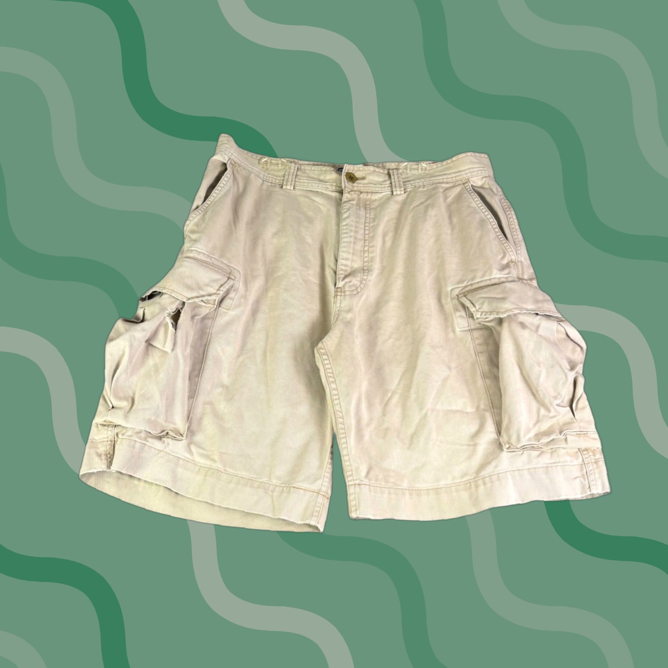 Polo Ralph Lauren Polo Ralph Lauren Mens Tan Chino Cargo Shorts 100% Cotton Classic Polo 67 34 Size US S / EU 44-46 / 1 - 1 Thumbnail