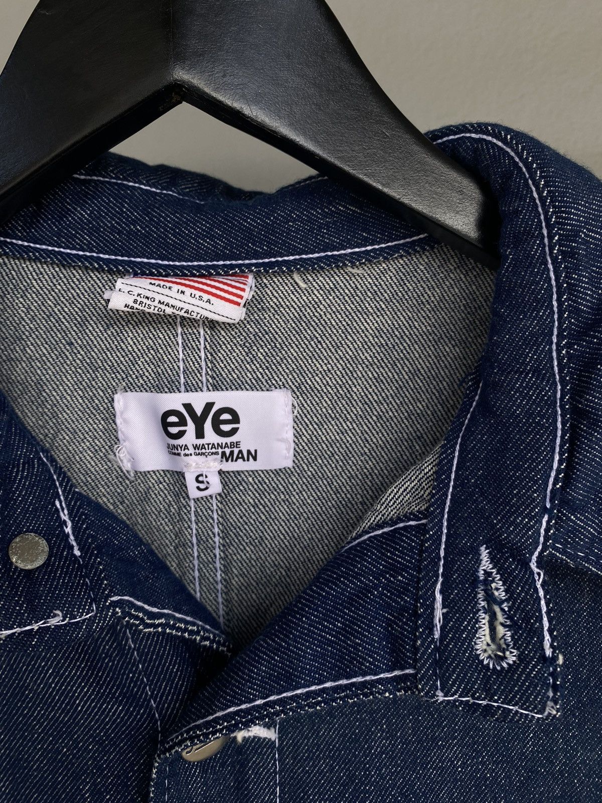 Comme des Garcons × Junya Watanabe × Pointer eYe JUNYA WATANABE MAN x POINTER RE-CONSTRUCTED JACKET Size US S / EU 44-46 / 1 - 2 Thumbnail