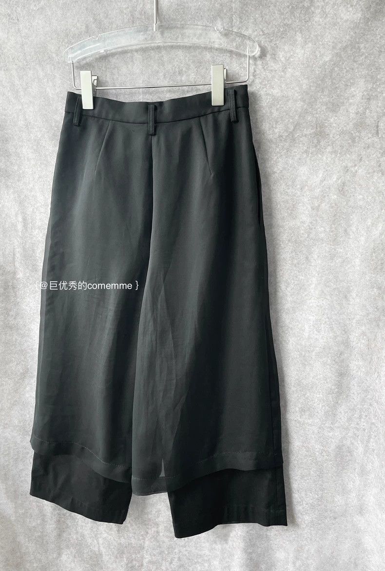 Comme des Garcons Comme des Garcons size XS Black double-layer suit pants ou Size 23" - 6 Thumbnail