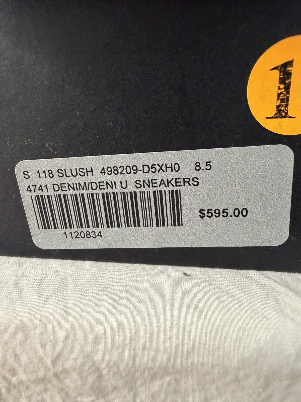Saint Laurent Paris Saint Laurent DENIM/DENI U SNEAKERS Size US 8.5 / EU 41-42 - 2 Thumbnail