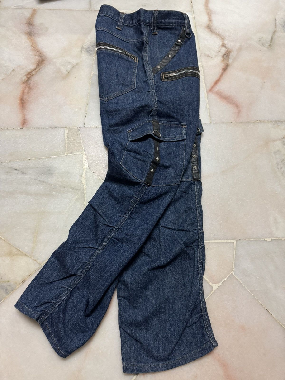 Seditionaries 💥PUNK JEANS JAPANESE STUDDED RARE DENIM JEANS Size US 30 / EU 46 - 13 Thumbnail
