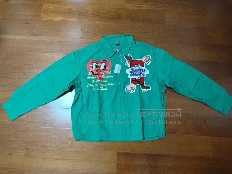 Saint Michael Saint Michael Casual Jacket Men's Heavyweight Embroidered Size US XL / EU 56 / 4 - 9 Thumbnail