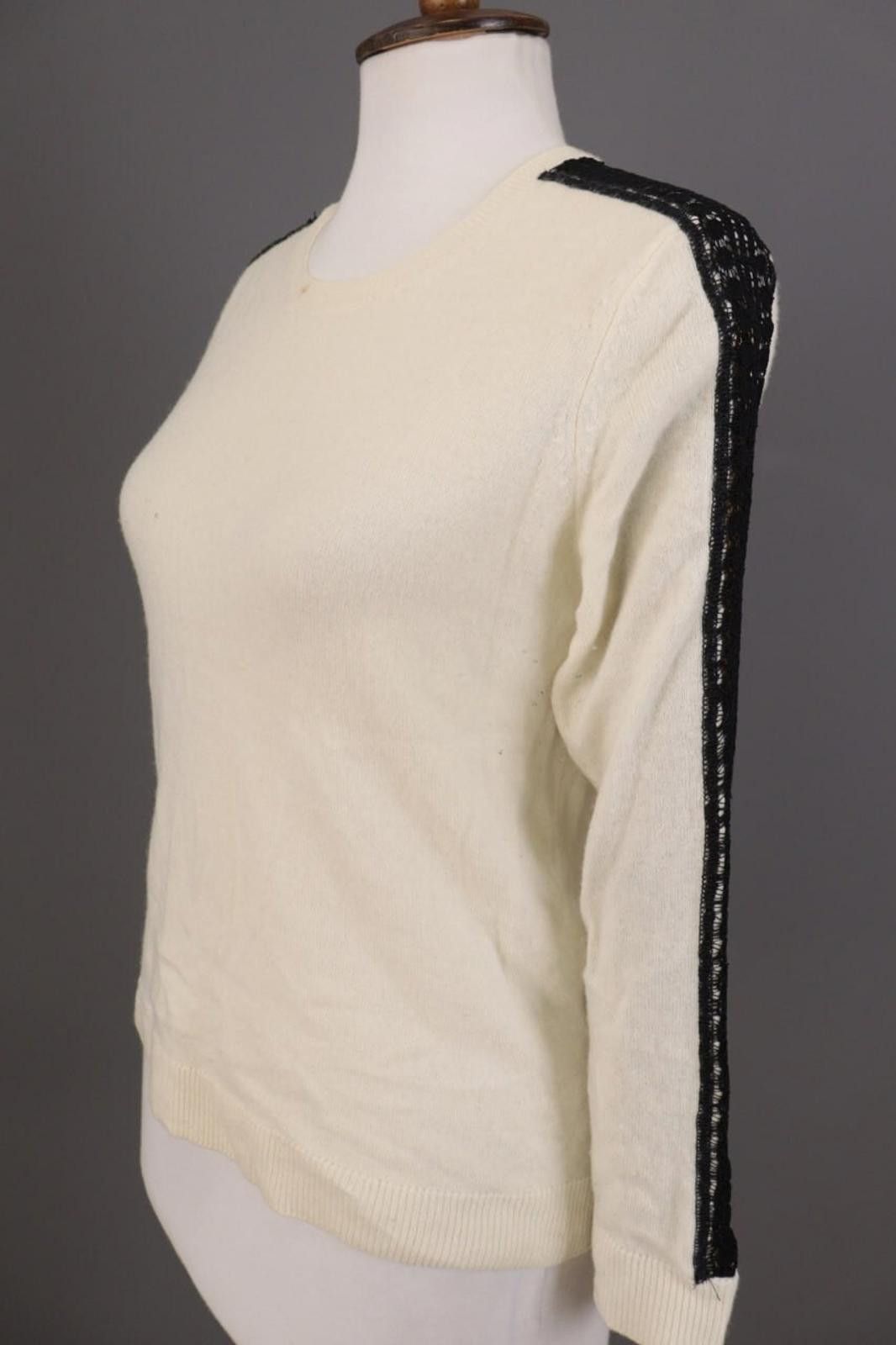 The Kooples The Kooples Beige Wool Cashmere Knit Sweater Size XS Size XS / US 0-2 / IT 36-38 - 7 Thumbnail