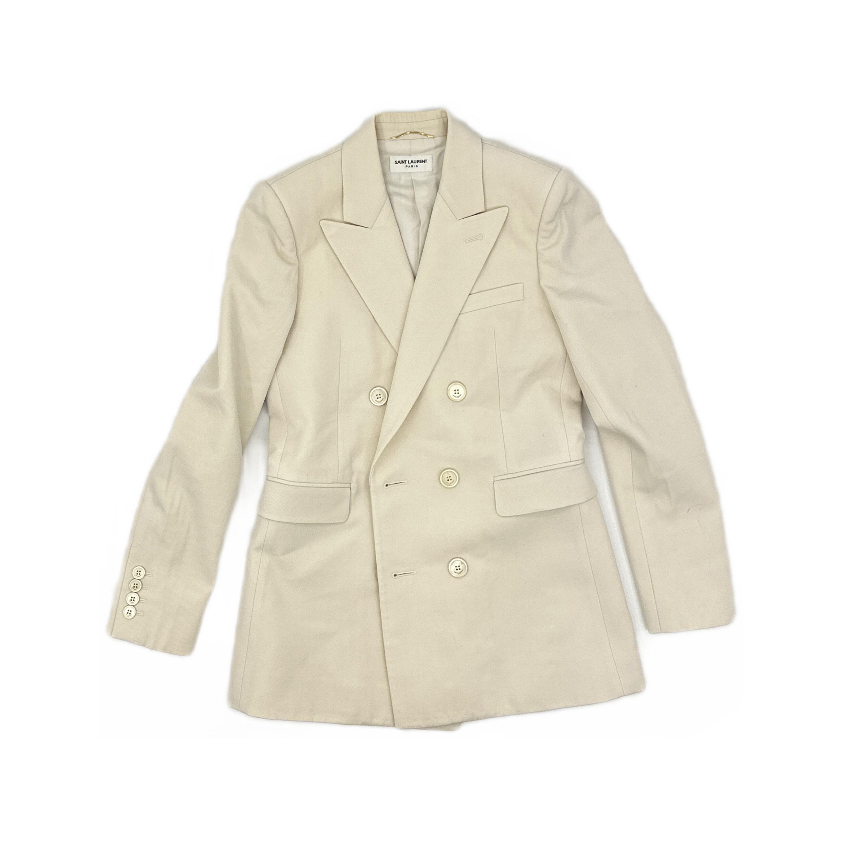 Saint Laurent Paris Saint Laurent Double Breasted Blazer Size 36 Size XS / US 0-2 / IT 36-38 - 1 Thumbnail