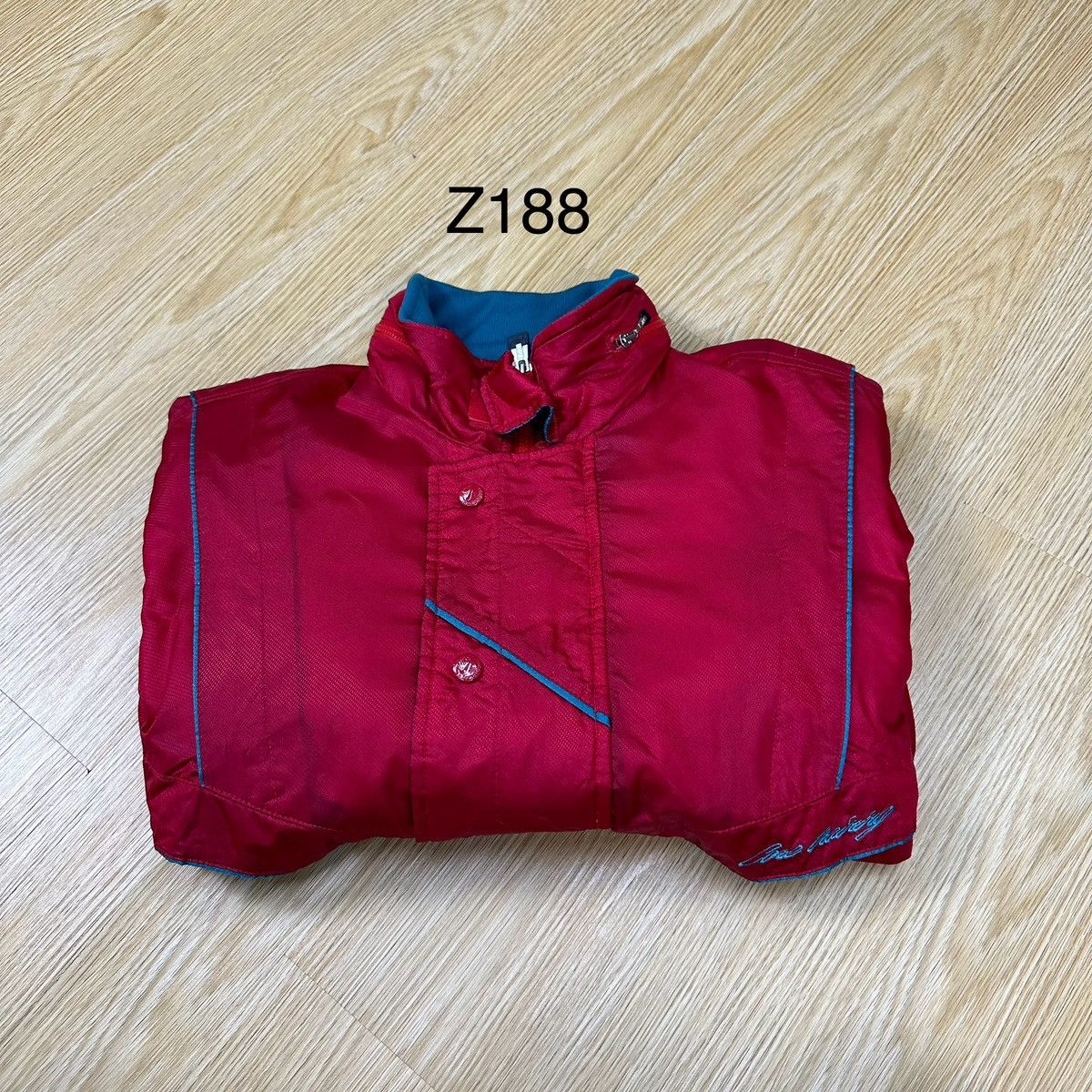 Nike Rare Nike International Wax Faded Vintage Jacket Z188 Size US M / EU 48-50 / 2 - 16 Thumbnail