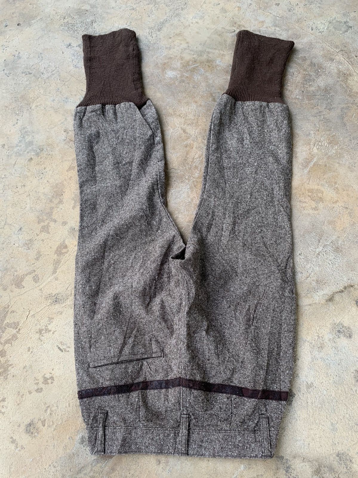 Japanese Brand × Kapital × Vintage Rare🔥 Johnbull Nice Design Wool Pants Size US 26 / EU 42 - 6 Thumbnail